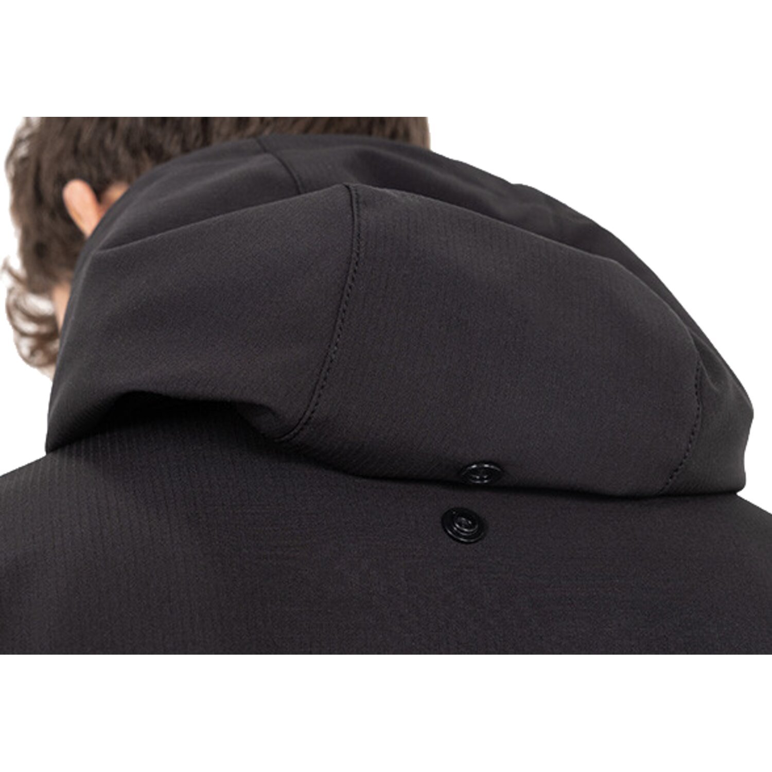 John Doe Hoodie V3 Softshell Rip-Stop, Black, S