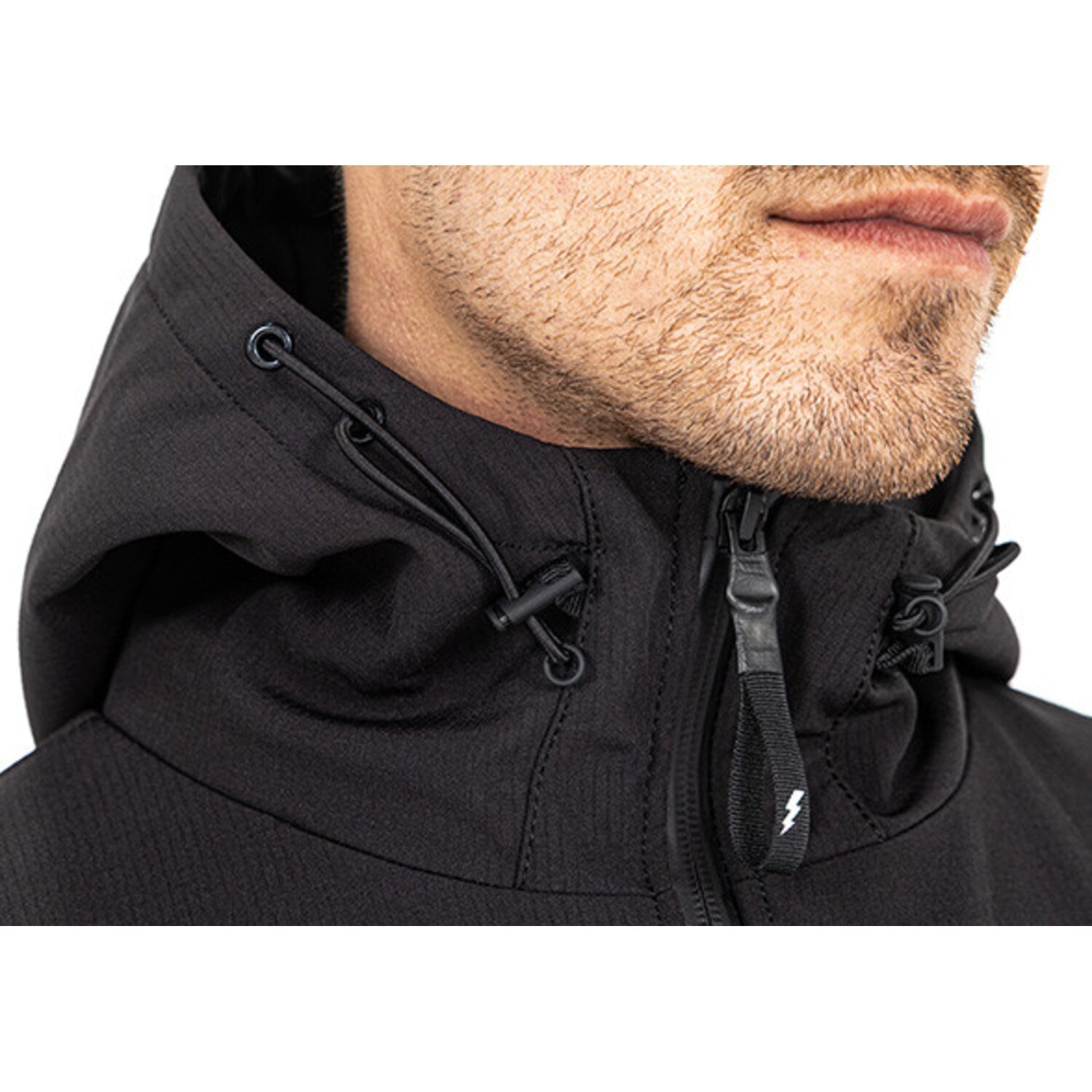 John Doe Hoodie V3 Softshell Rip-Stop, Black, 3XL