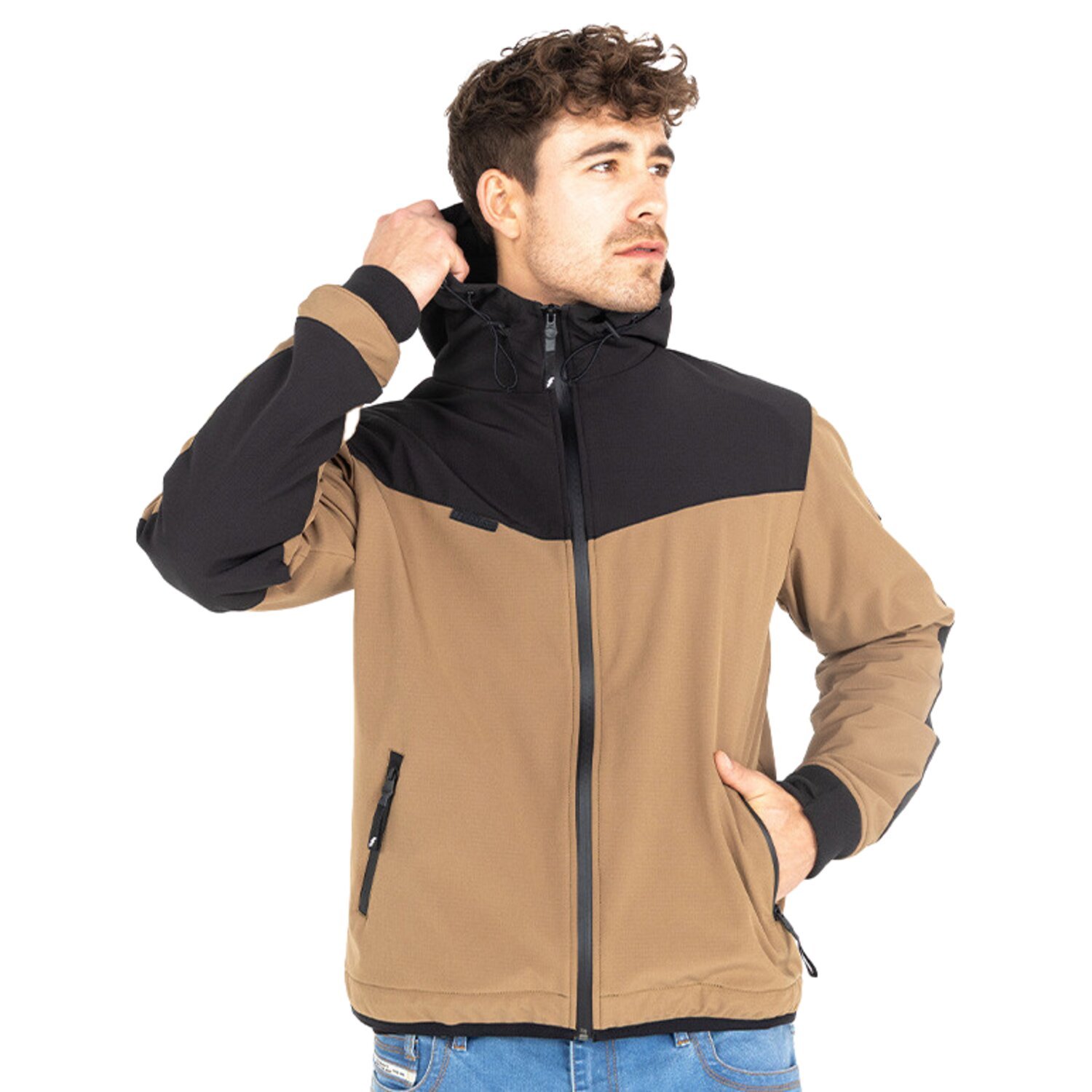 John Doe Hoodie V3 Softshell Rip-Stop dessert