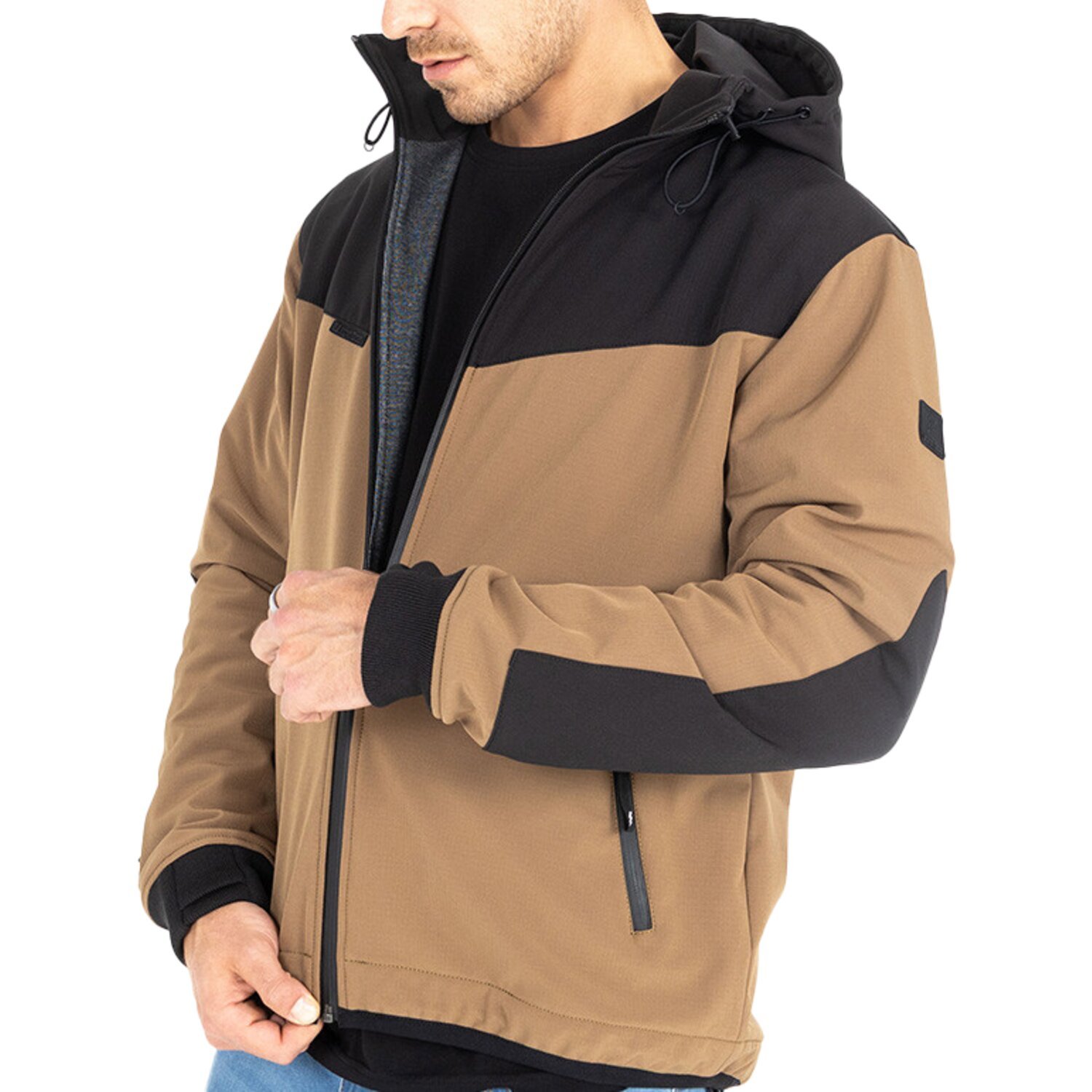 John Doe Hoodie V3 Softshell Rip-Stop dessert