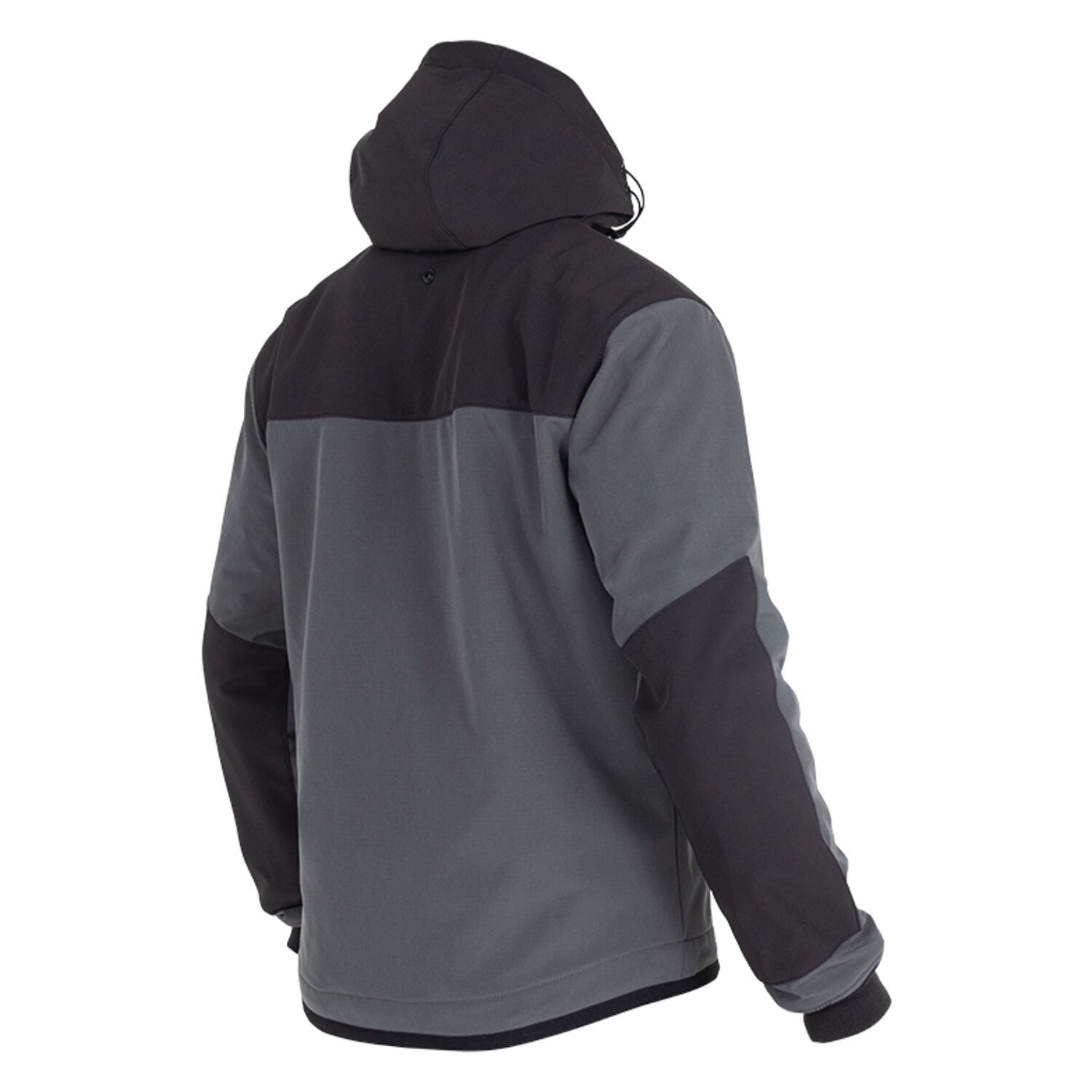 John Doe Hoodie V3 Softshell Rip-Stop, grey, Black, 2XL