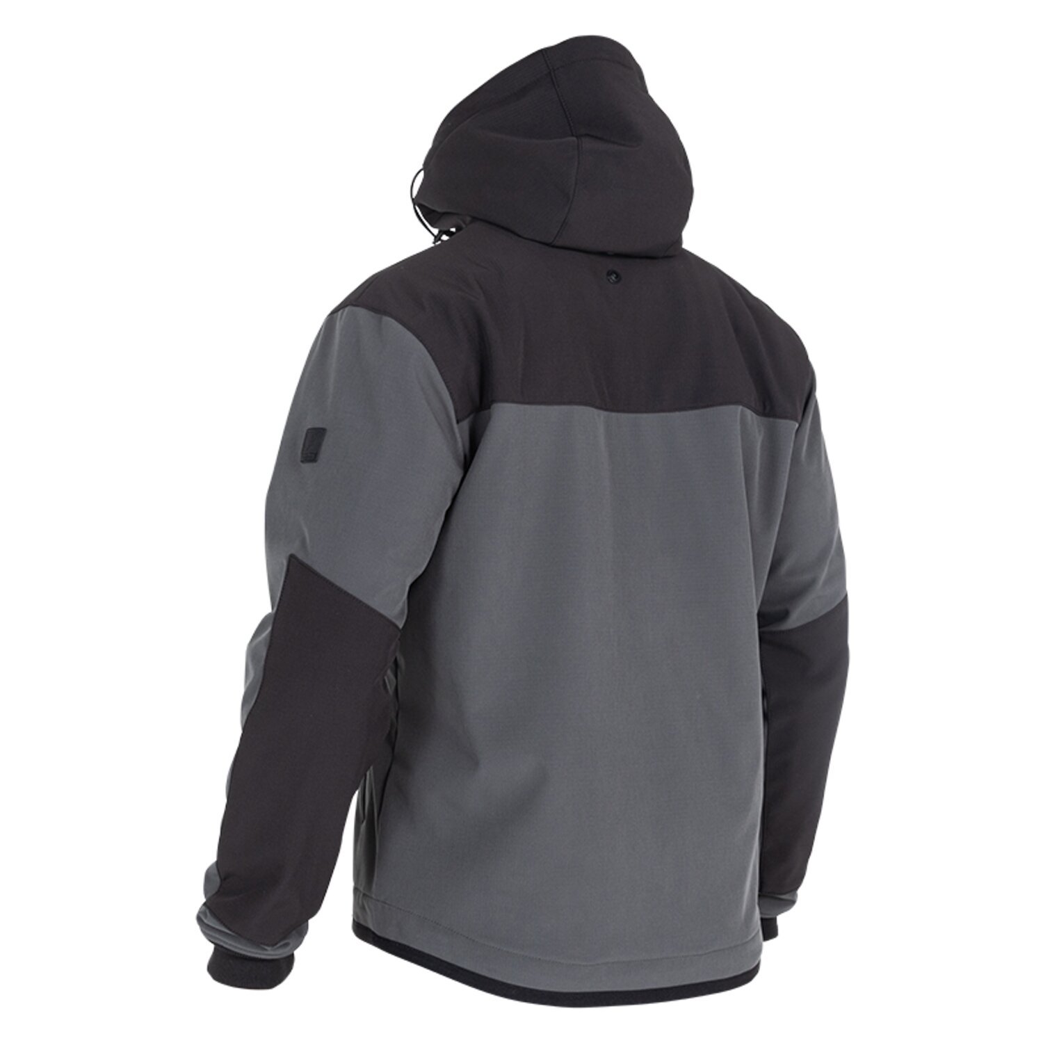 John Doe Hoodie V3 Softshell Rip-Stop, grey, Black, 2XL