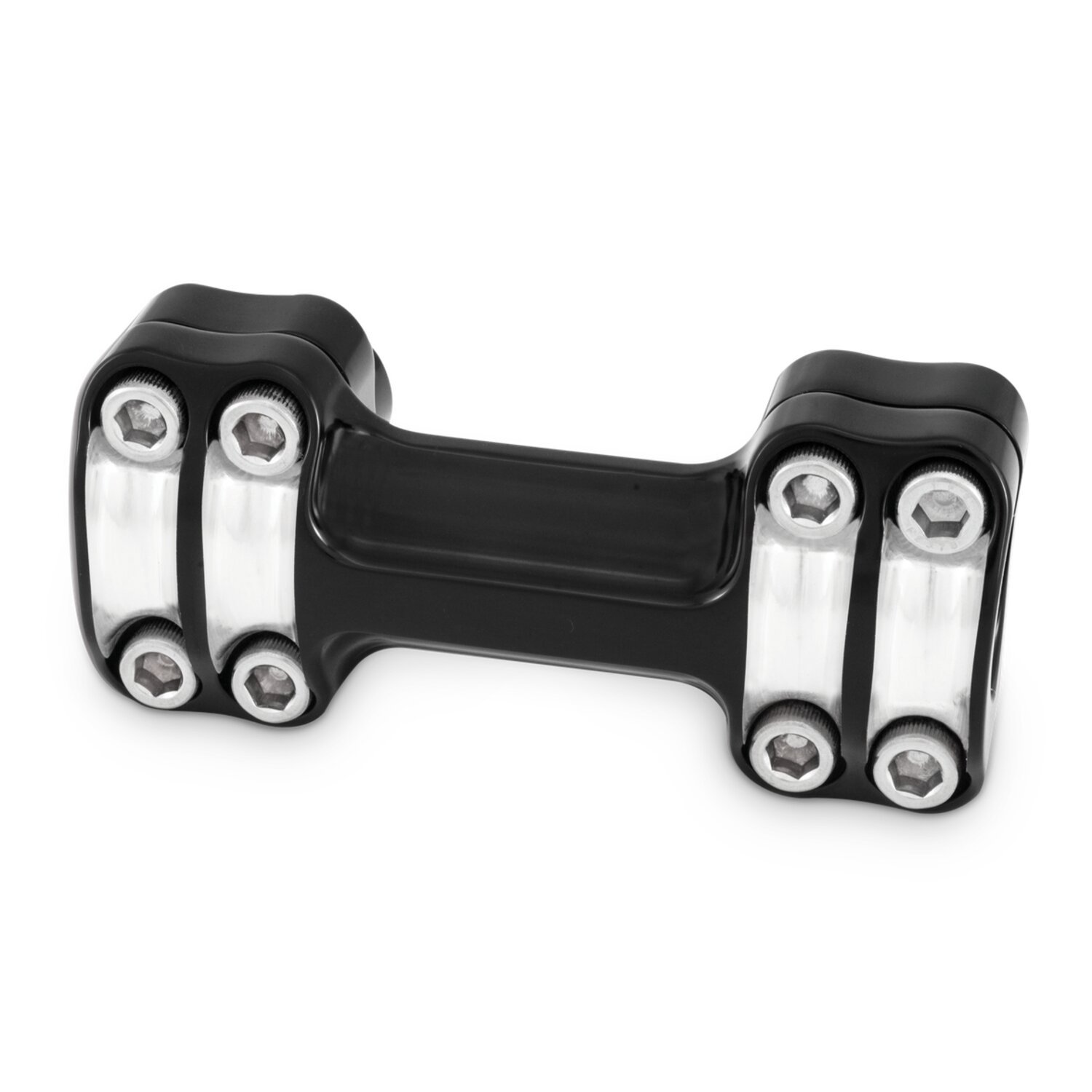 Burly, Reaper riser kit. 1.5" high. 8-bolt 1-piece. Black CM