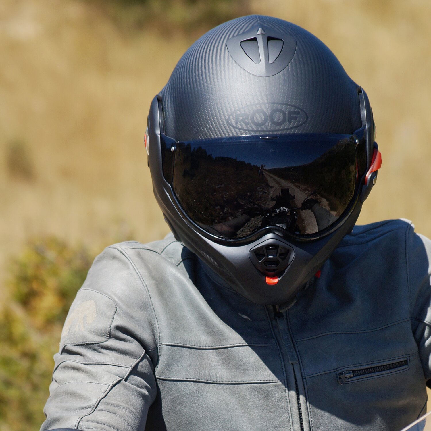 S — ROOF Desmo 3 carbon helmet matte black, S