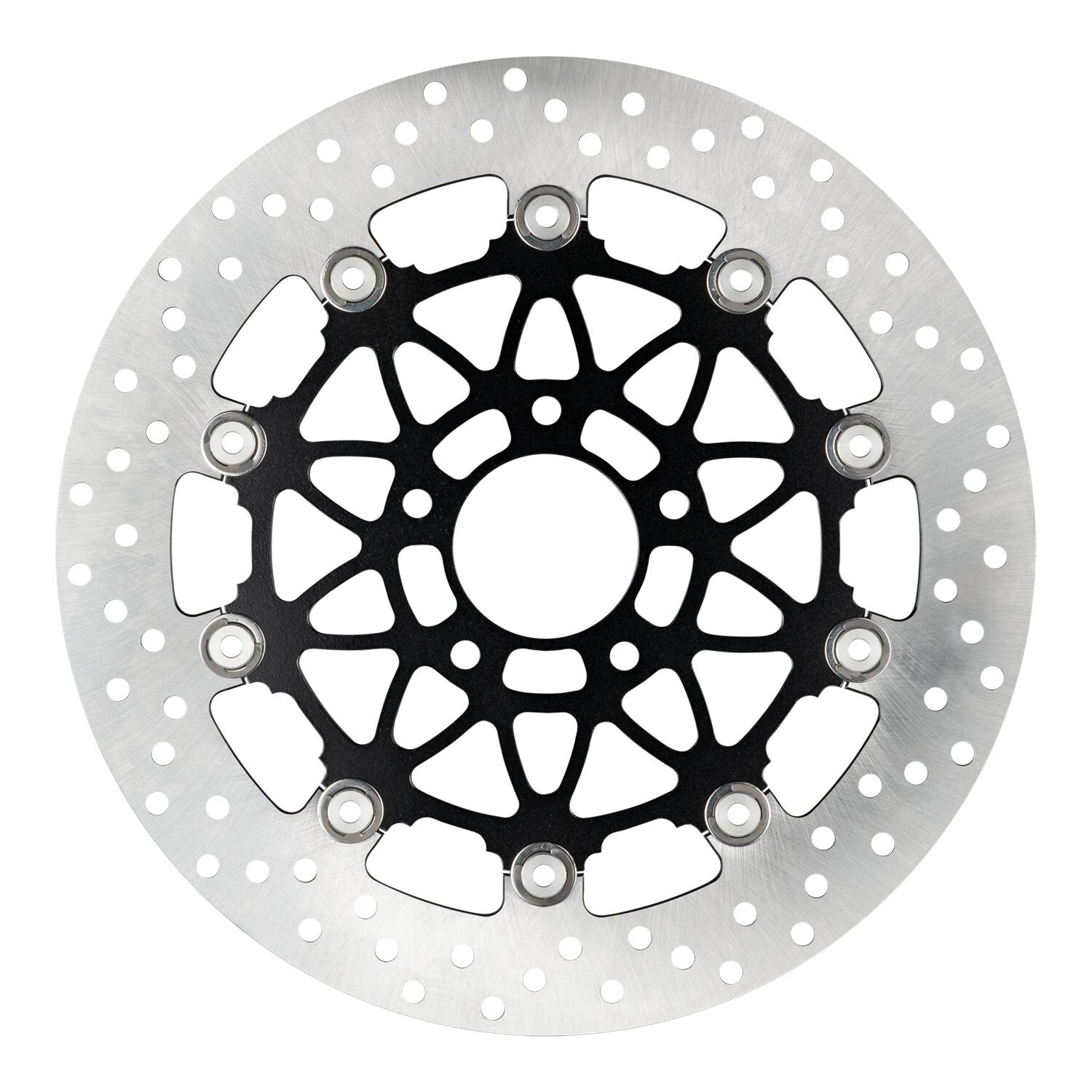 Accossato, floating brake disc front. Round