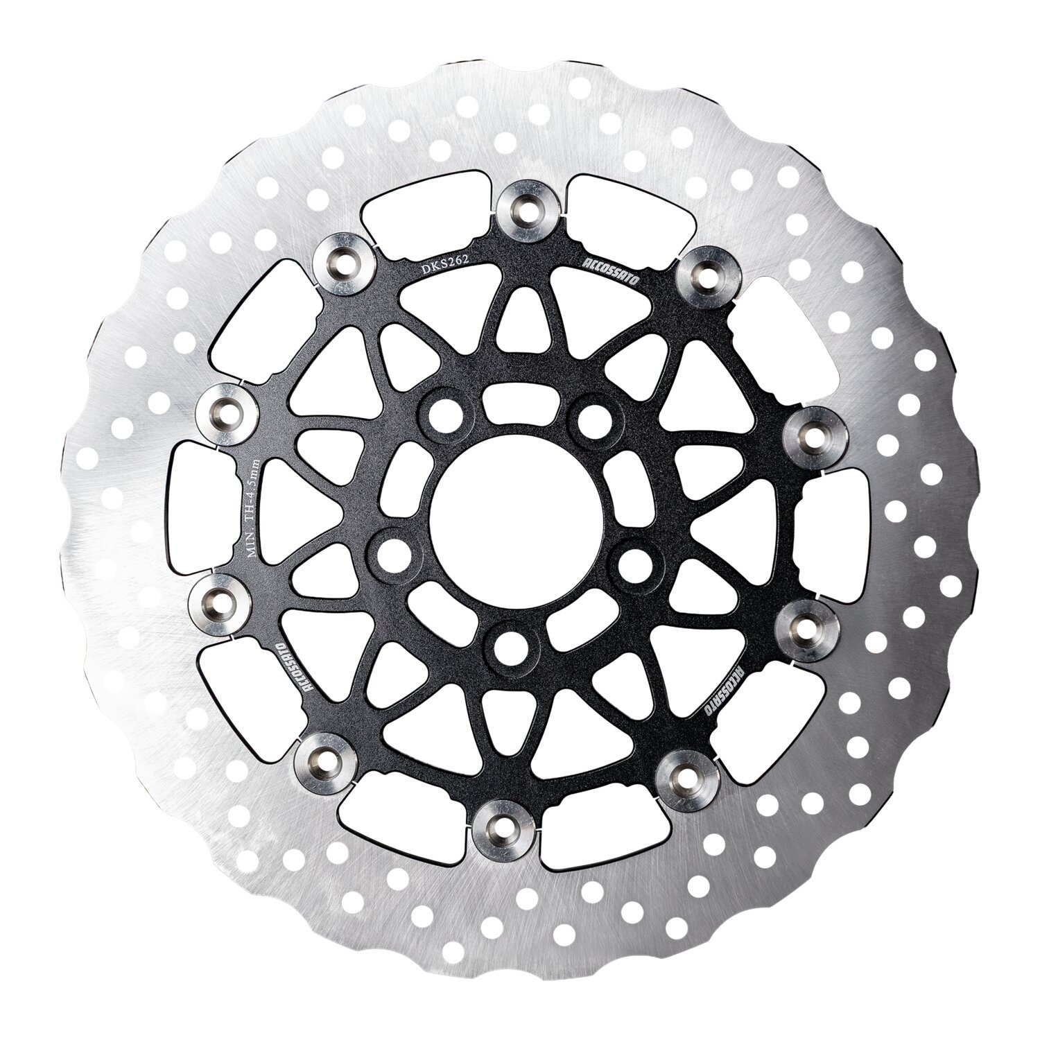 Accossato, floating brake disc rear. Wave