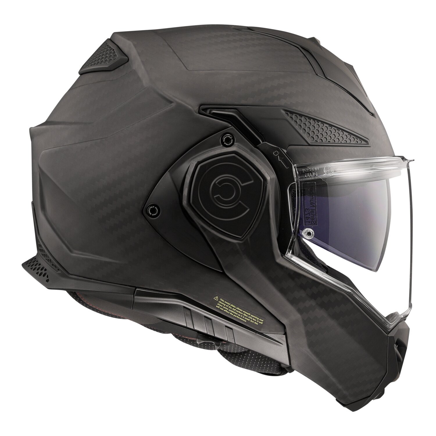 XS — LS2 Advant X Carbon helmet matt, Black, Matte, XS