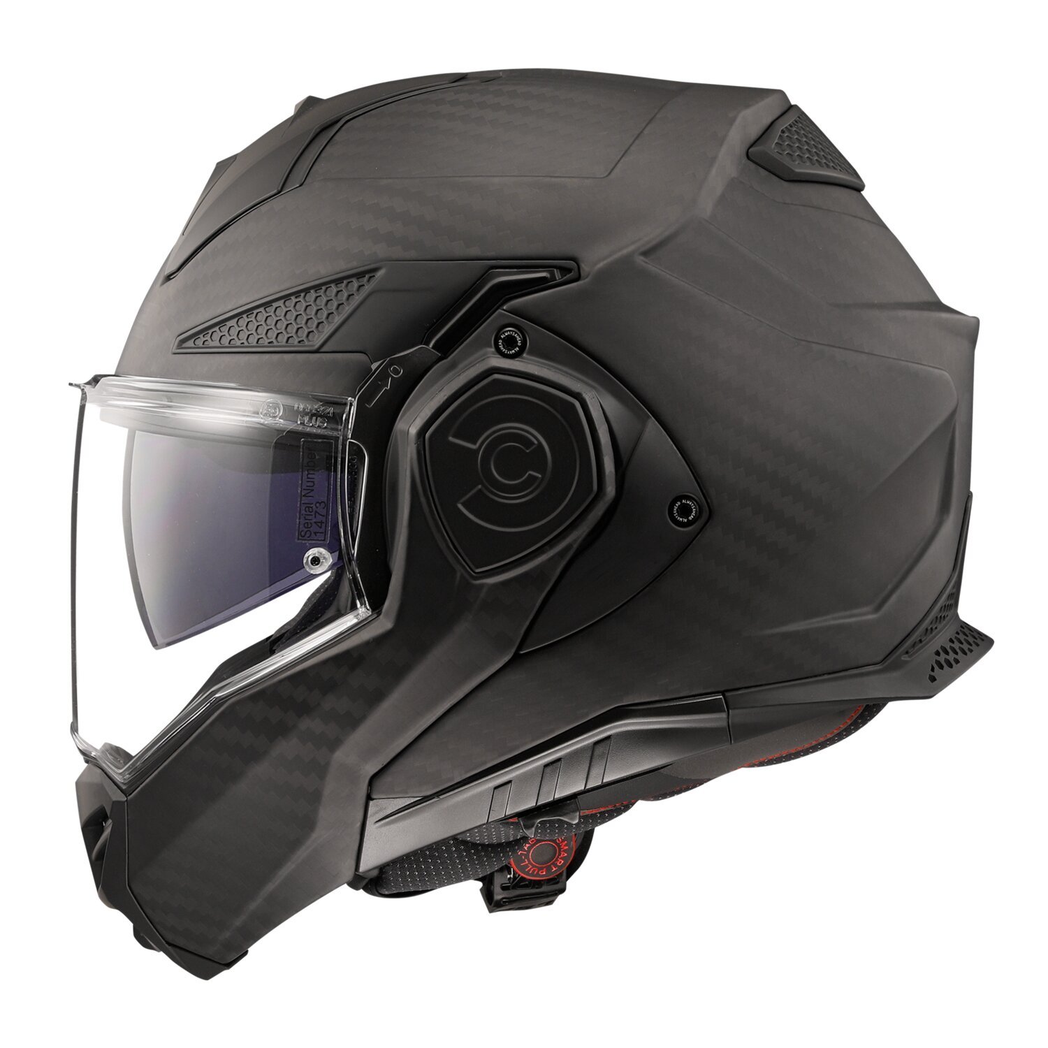 XS — LS2 Advant X Carbon helmet matt, Black, Matte, XS