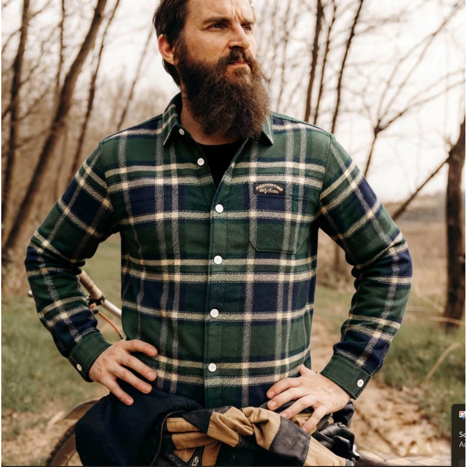 Holy Freedom Macleod lined shirt