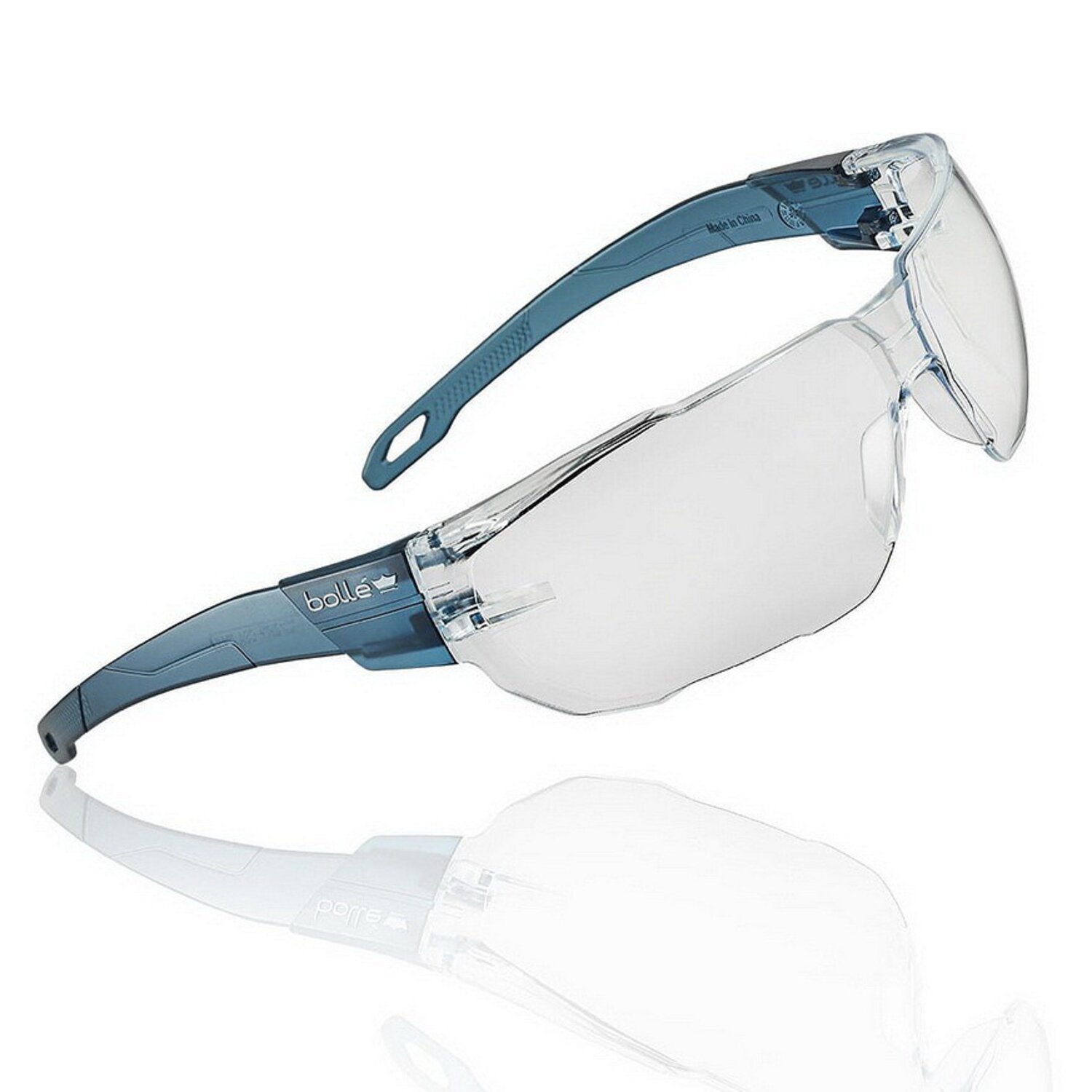 Army Surplus Bolle Swift dafety glasses clear, Blue