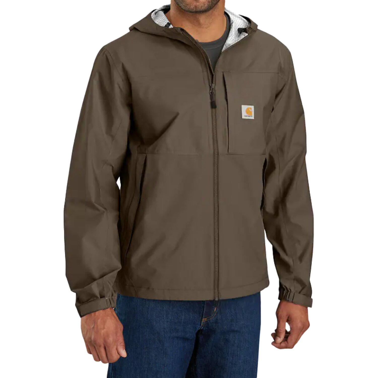 Carhartt Monterey jacket tarmac, Gray, M