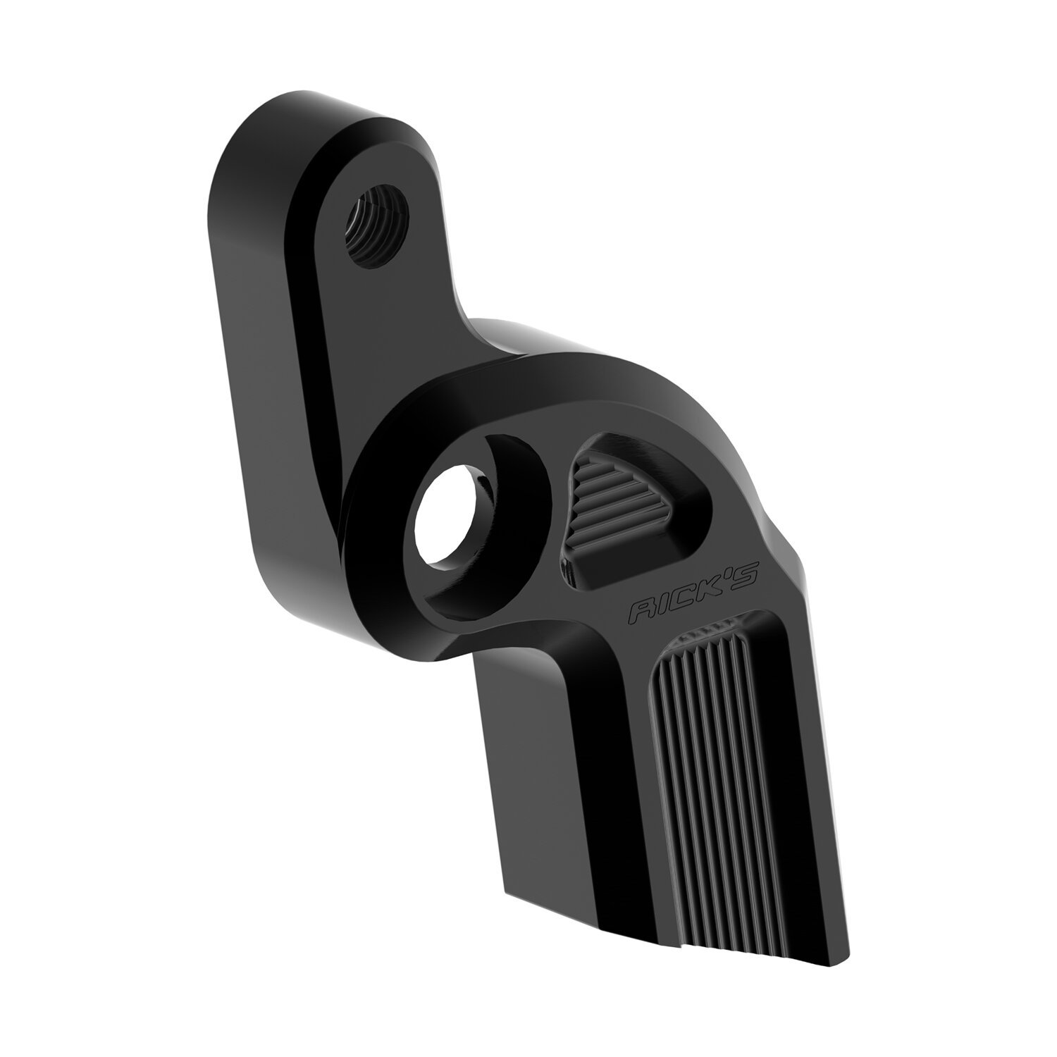 Rick's Motorcycles, Shift arm extension, Black, Gloss