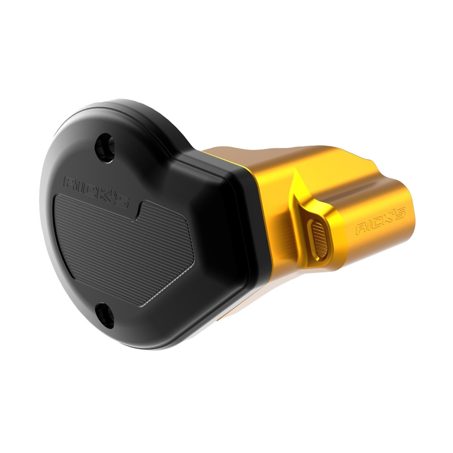 Rick's Motorcycles, Timer cover kit, black, Gold