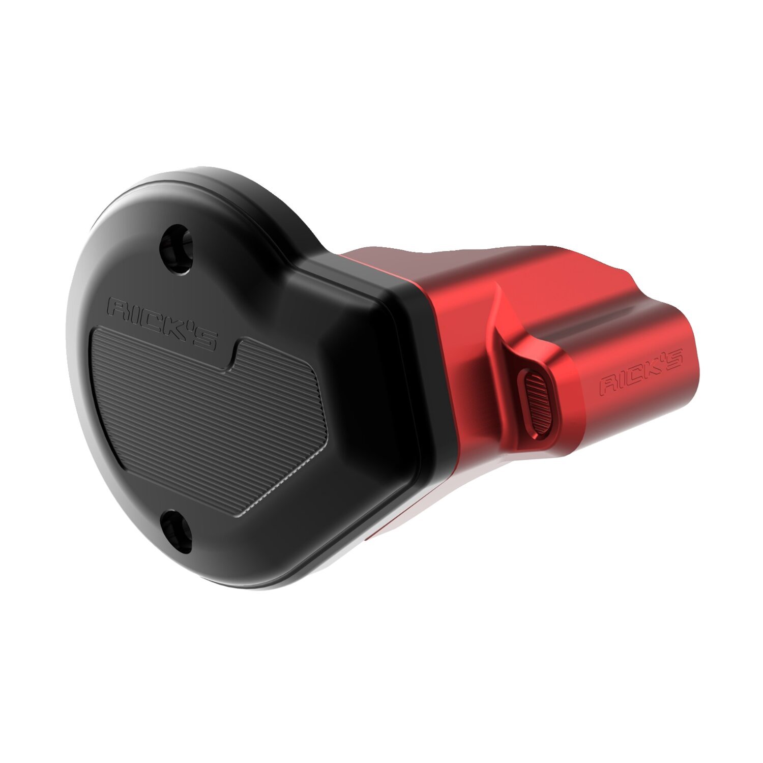 Rick's Motorcycles, Timer cover kit, black, Red