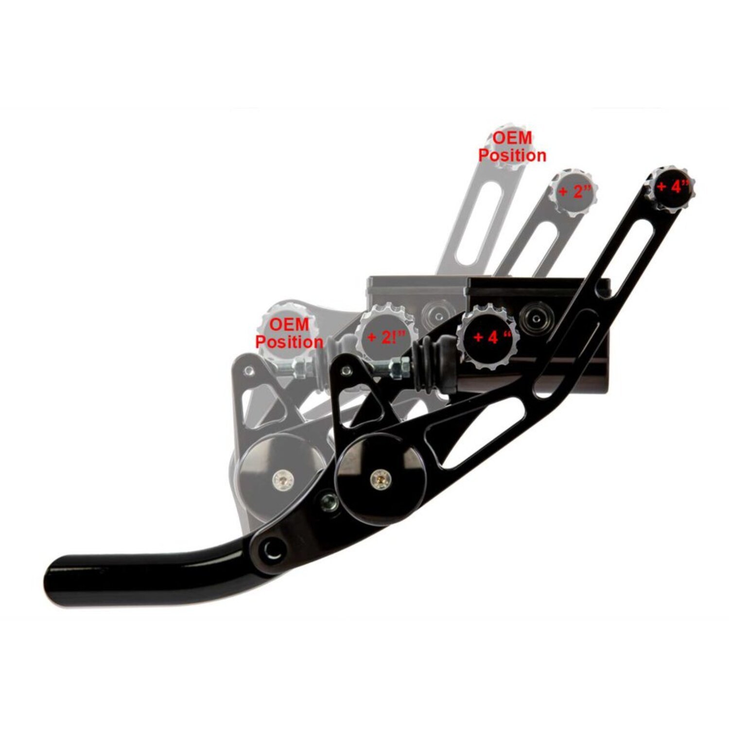 Rick's Motorcycles, +4" Forw. control kit. AK 4.7
