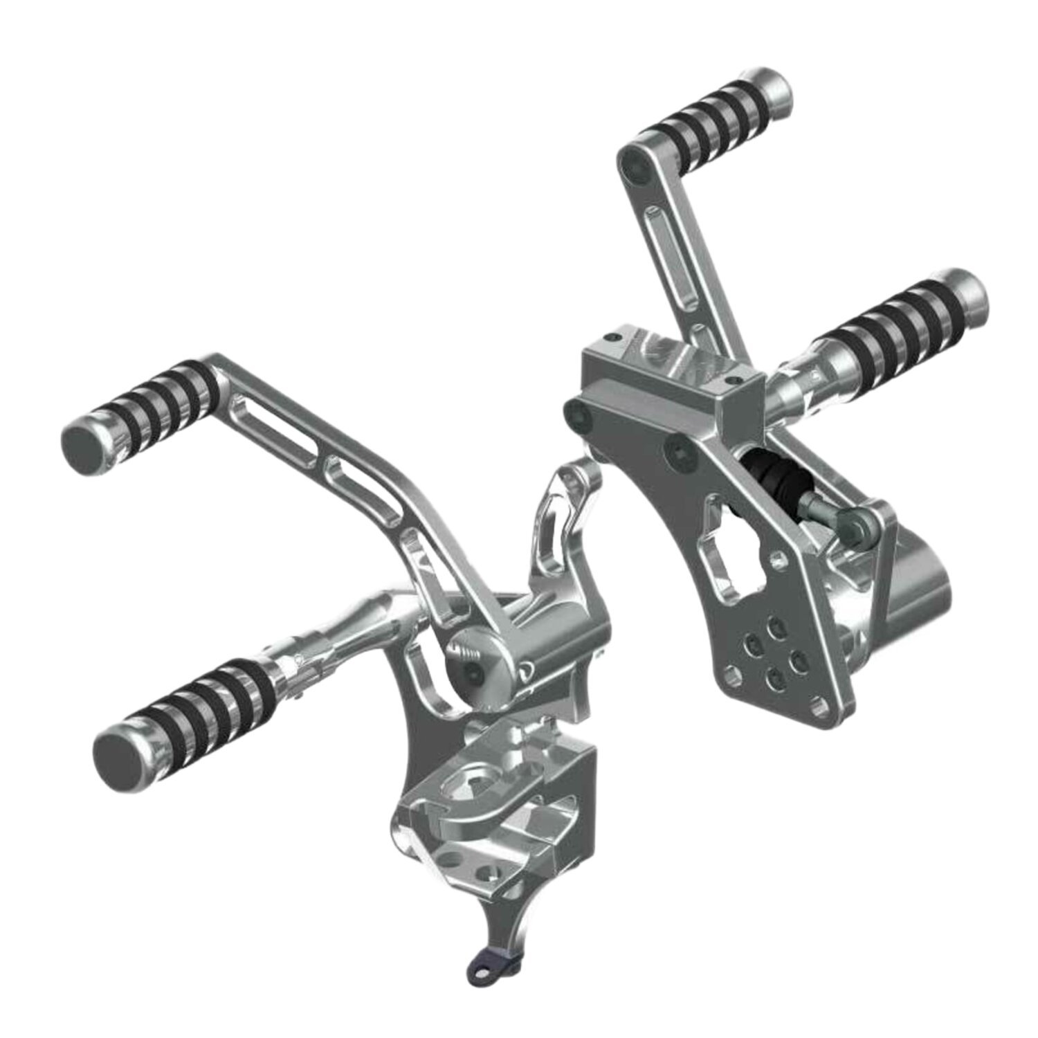 Rick's Motorcycles, +4" Forw. control kit. O-Ring. Pol