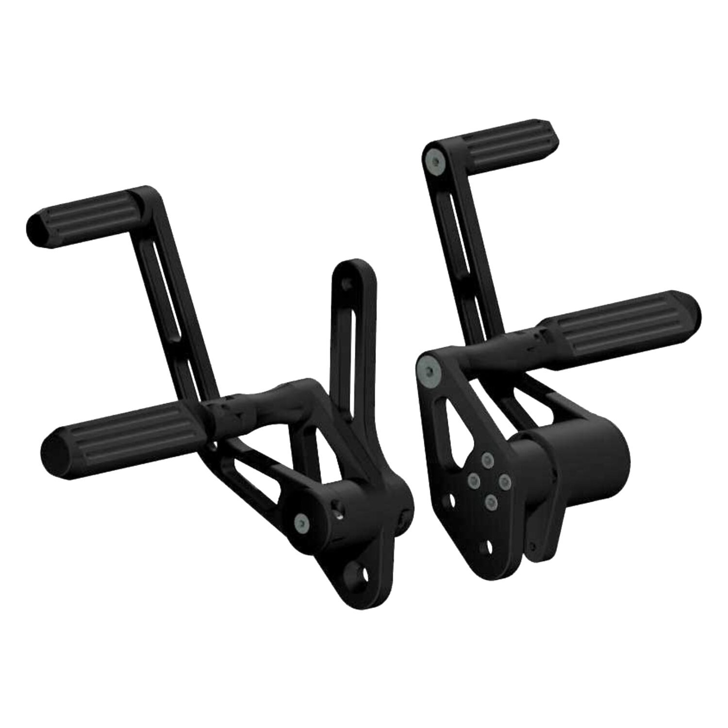 Rick's Motorcycles, +2,5" Forw. control kit. AK 4.7, Black