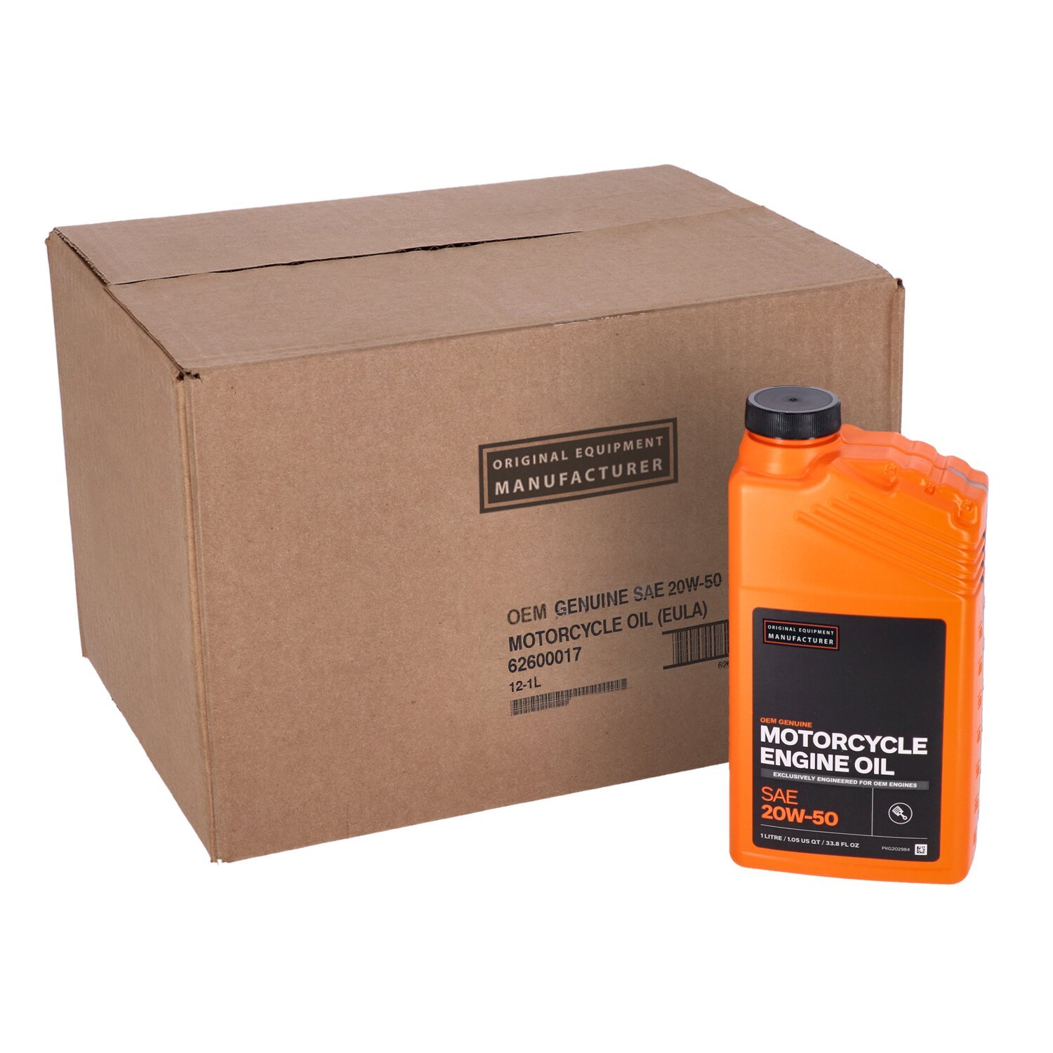 OEM 20W50 Mineral motor oil. 1 liter bottle