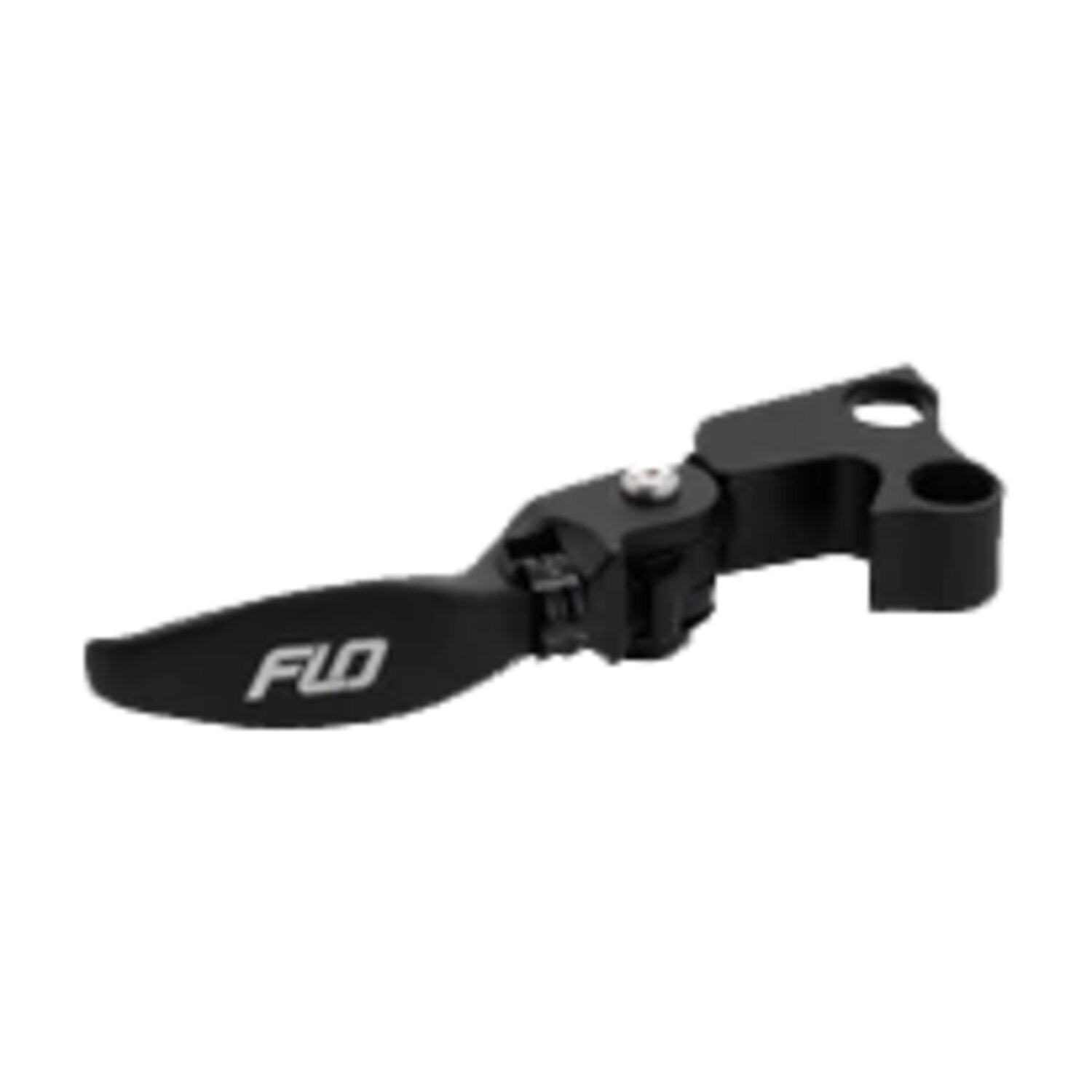 Flo Motorsports, MX style brake & clutch levers. Short. Blck