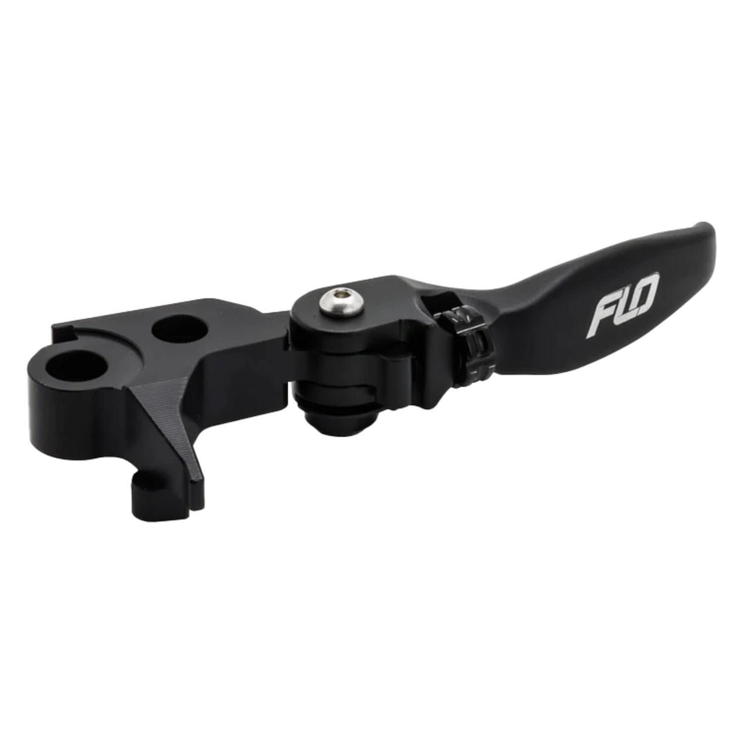 Flo Motorsports, MX style brake & clutch levers. Short. Blck