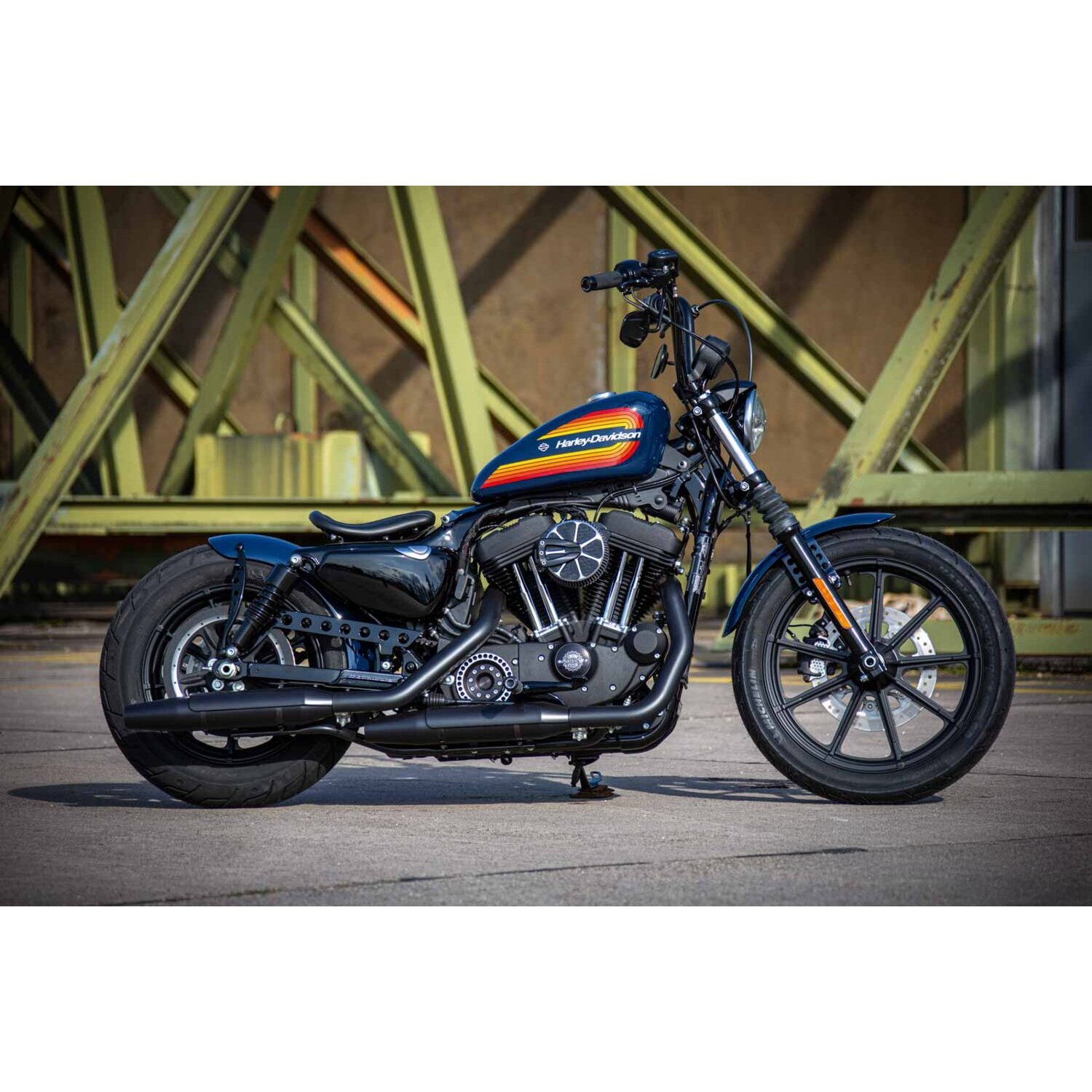 Rick's Motorcycles, Airfilter Good Guys. Euro 3, Black
