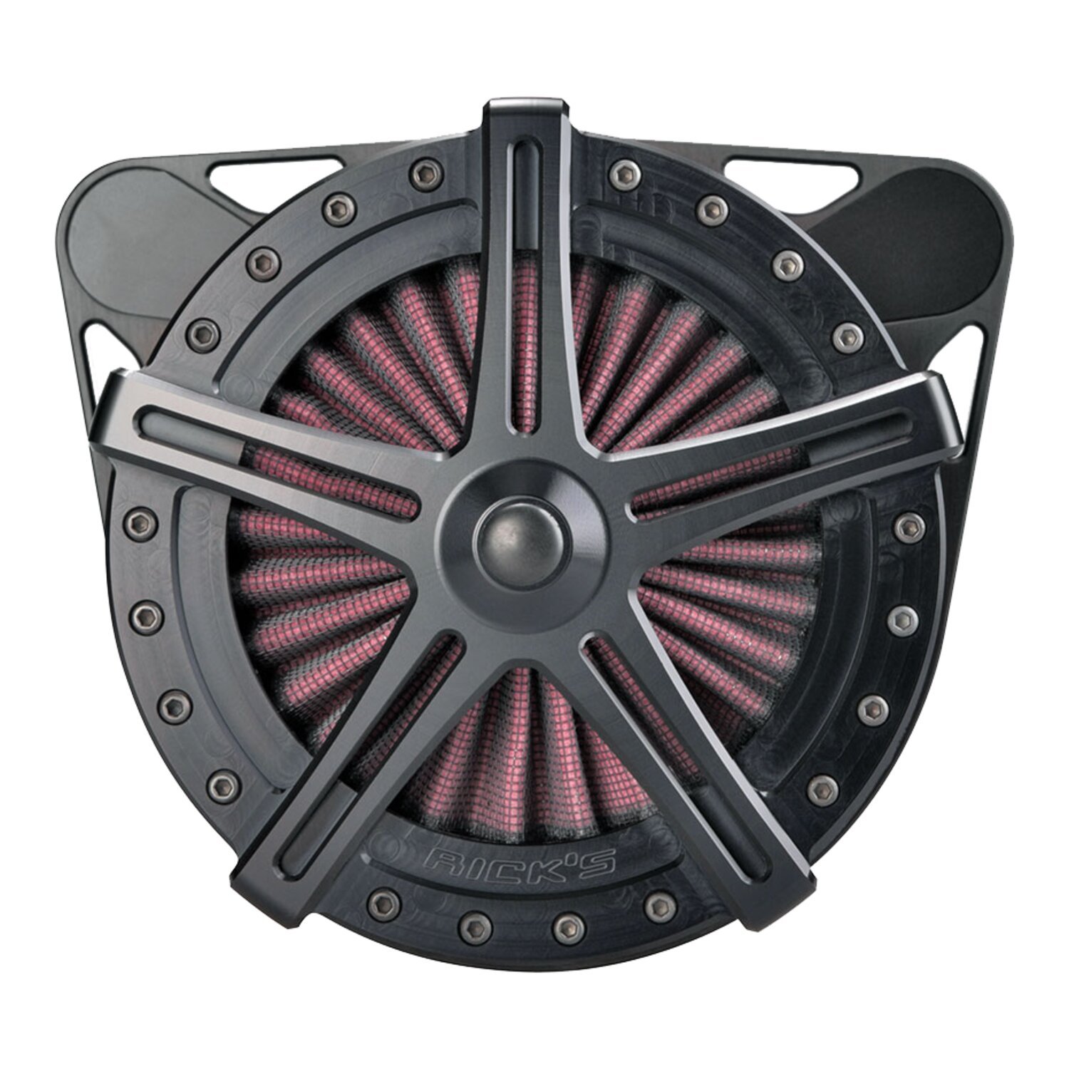 Rick's Motorcycles, Airfilter Good Guys 2 Cover. Apollo 5, Black