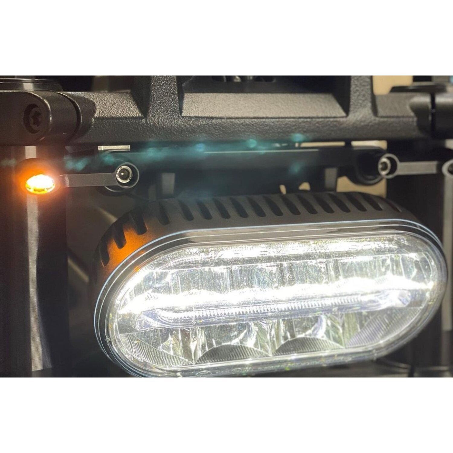 Kodlin, Elypse LED mini front turn signals, Black