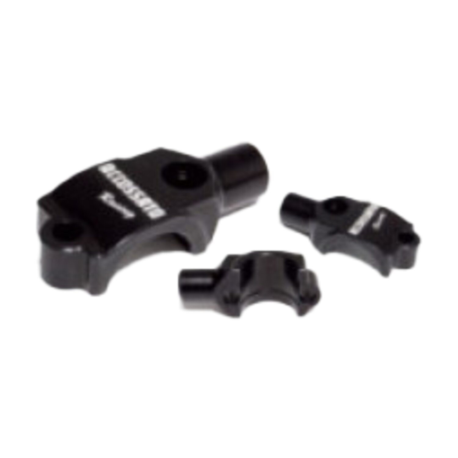 Accossato, mirror holder clutch M8 x 1.25, Black