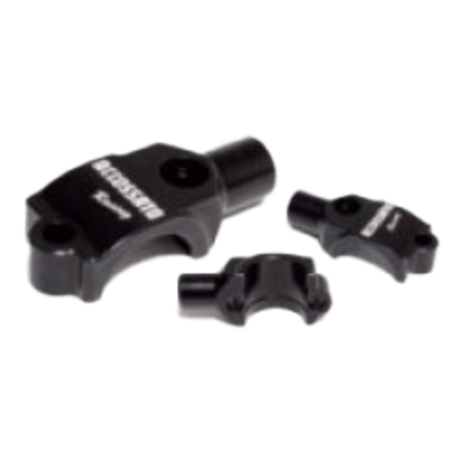 Accossato, mirror holder clutch M10 x 1.25, Black