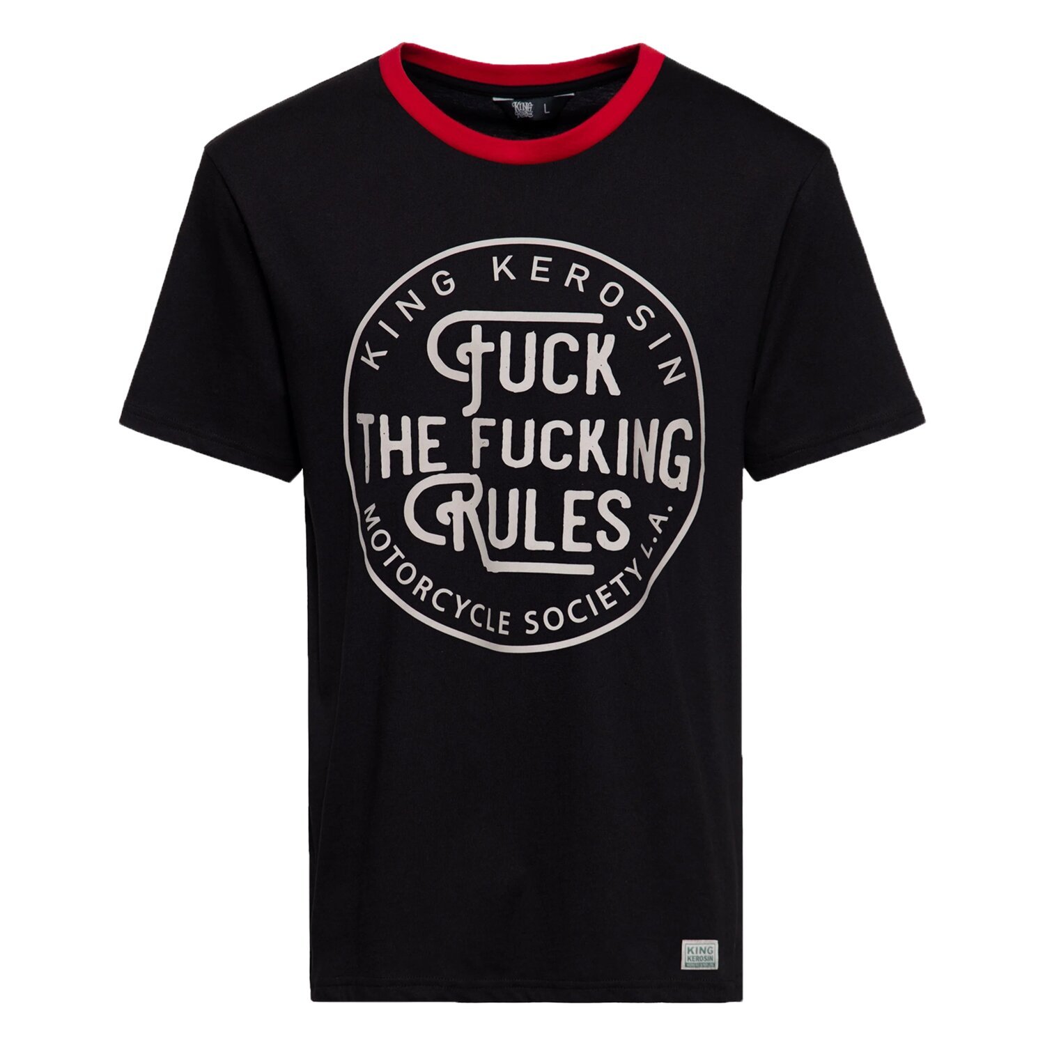 King Kerosin Fuck the rules t-shirt