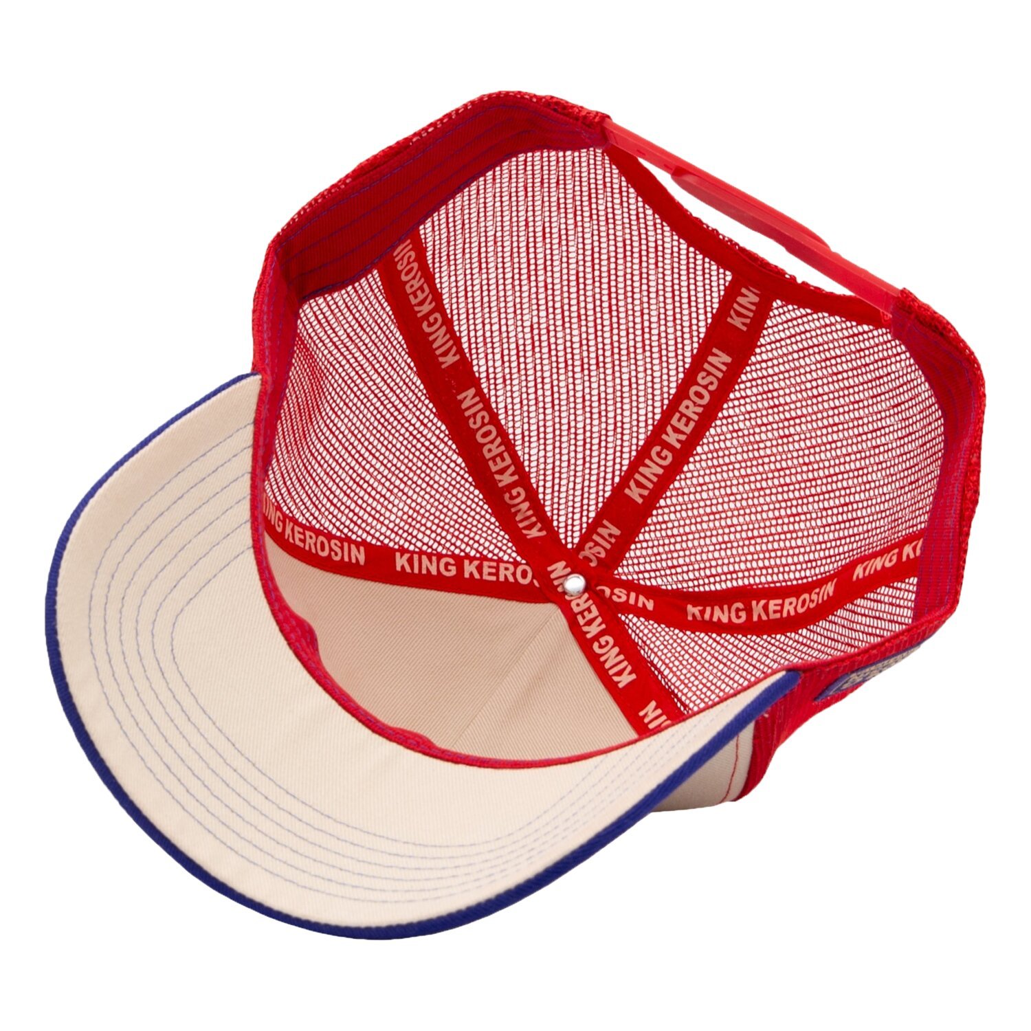 King Kerosin Rock 'n' Roll trucker cap beige