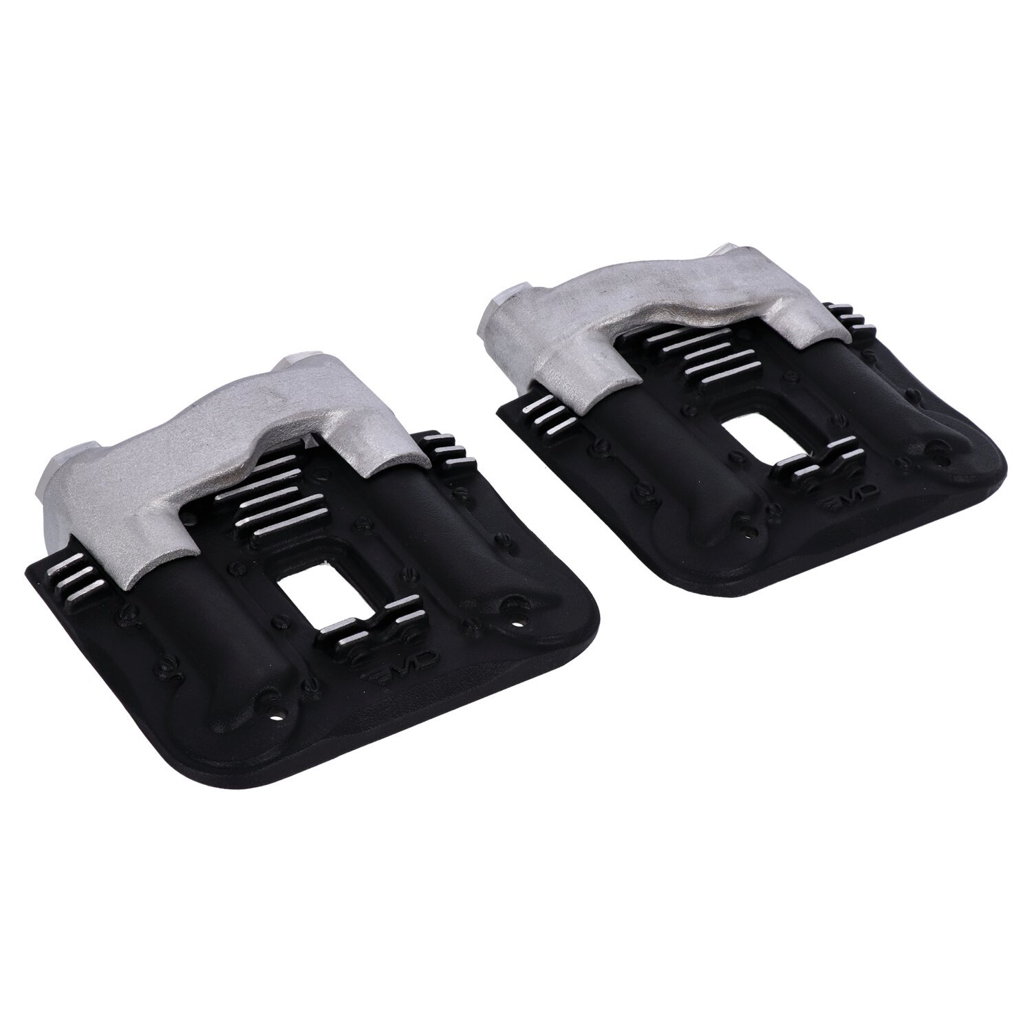 EMD, 'Knucklehead style' rocker cover set. Black cut