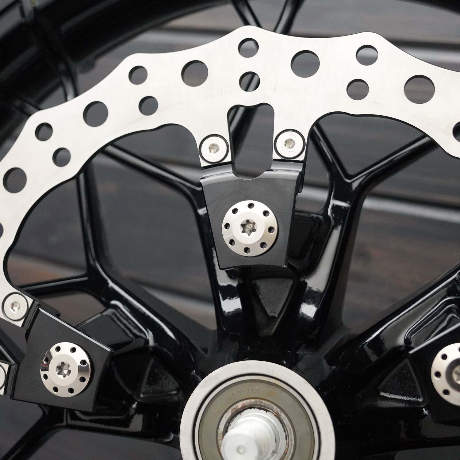 Arlen Ness, Holeshot Front Rotor Bolt Kit, Polished