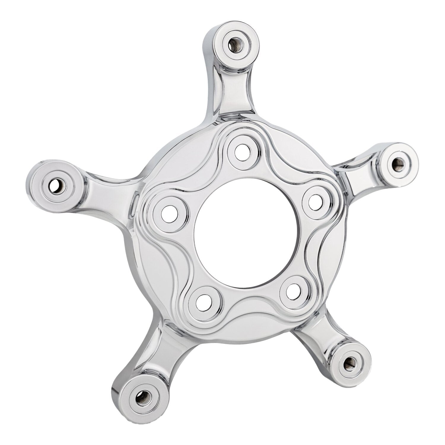 Arlen Ness,Spider Rotor Adapter 320mm For Stock Rim, Chrome