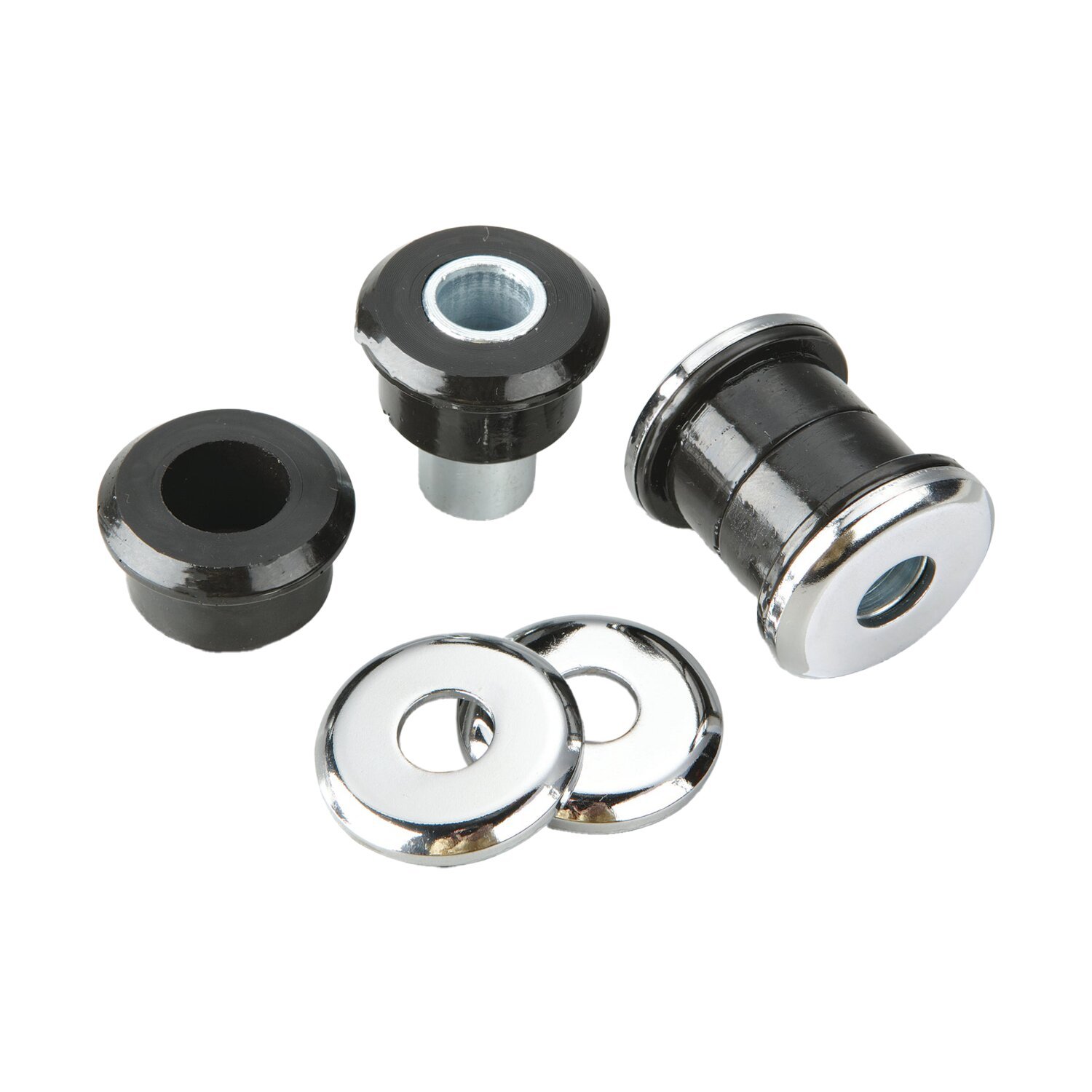 Arlen Ness, handlebar dampening kit. Harder. Chrome washers