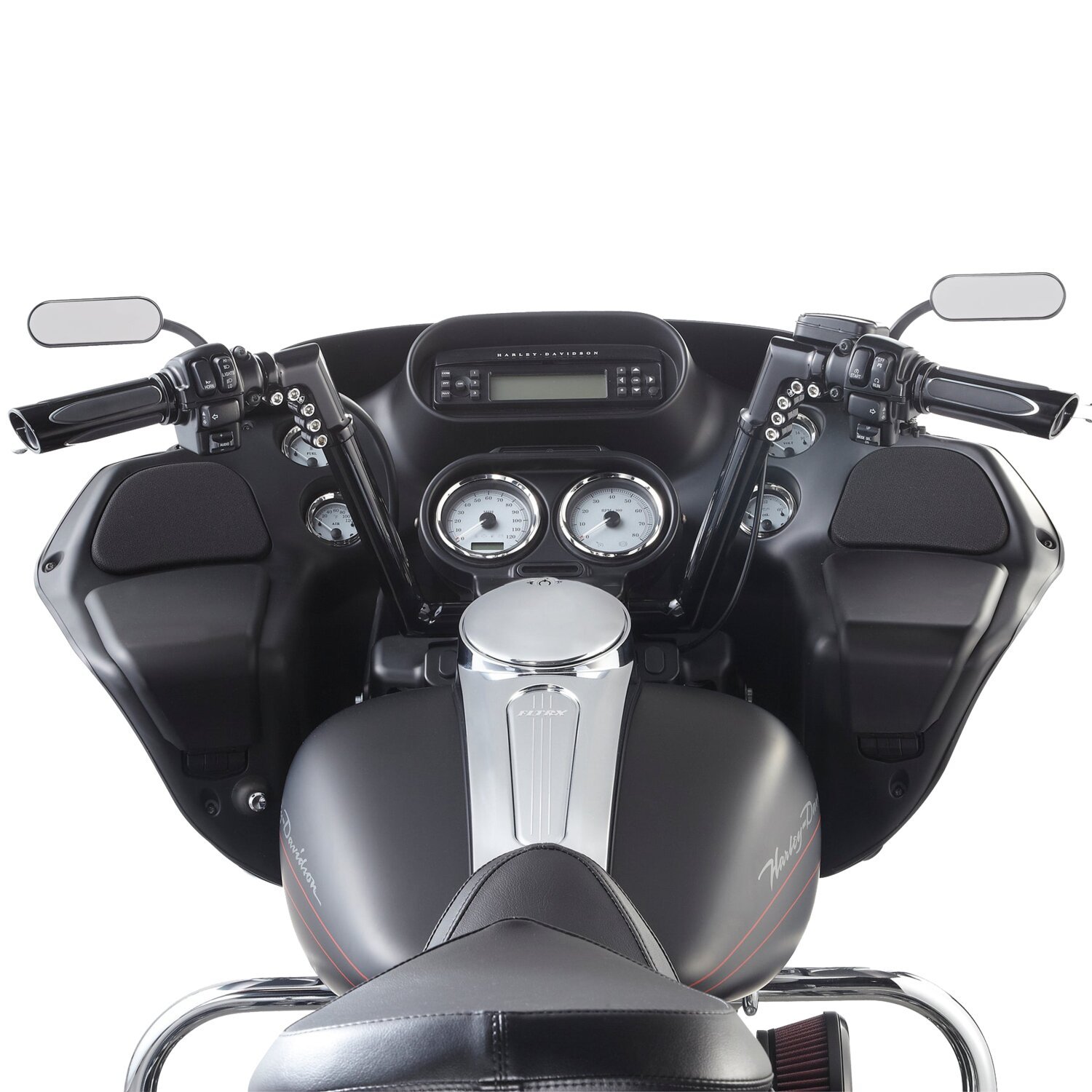 Arlen Ness, Deep Cut Comfort Grips Gen 2 e-Throttle, Black
