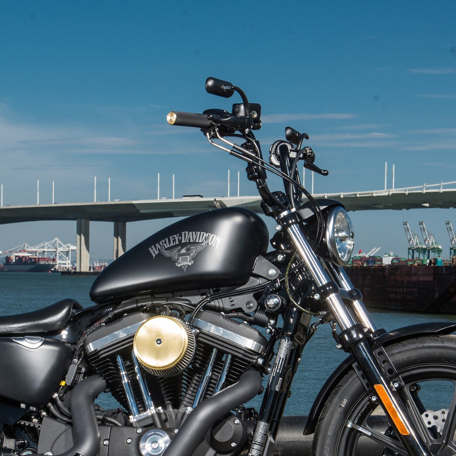 Arlen Ness, Knurled Grips Gen 2 e-Throttle, Brass