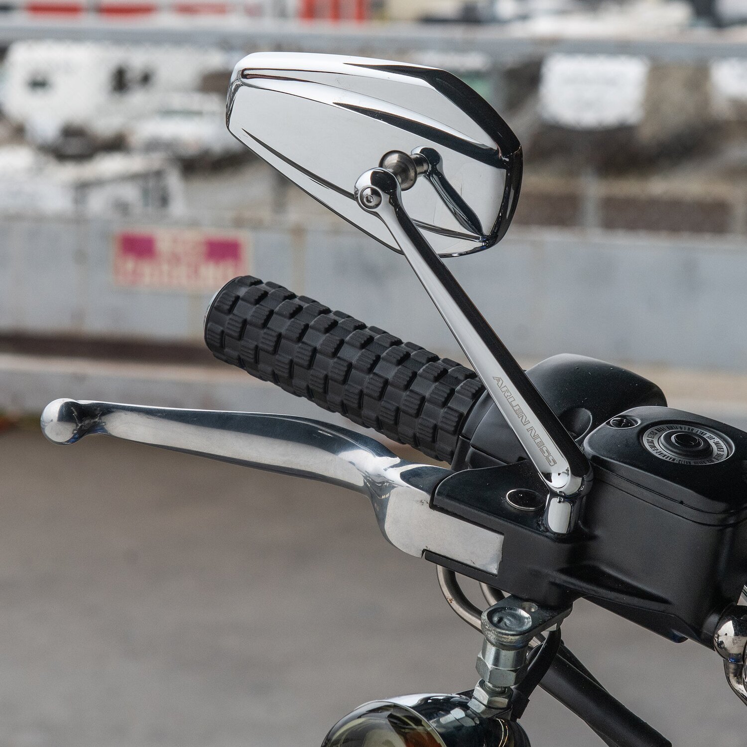 Arlen Ness, Air Trax Grips Gen 2 e-Throttle, Chrome
