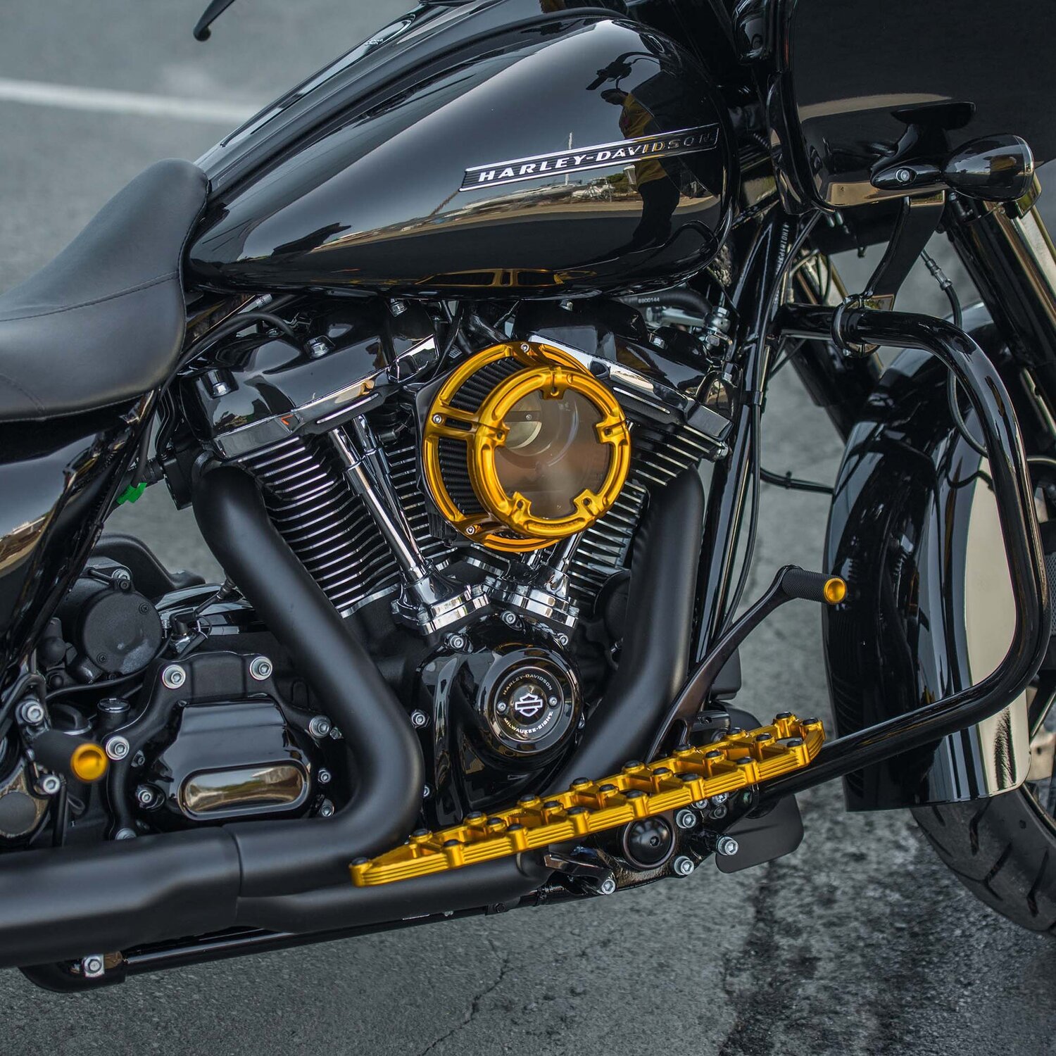 Arlen Ness, Method Air Cleaner, Gold
