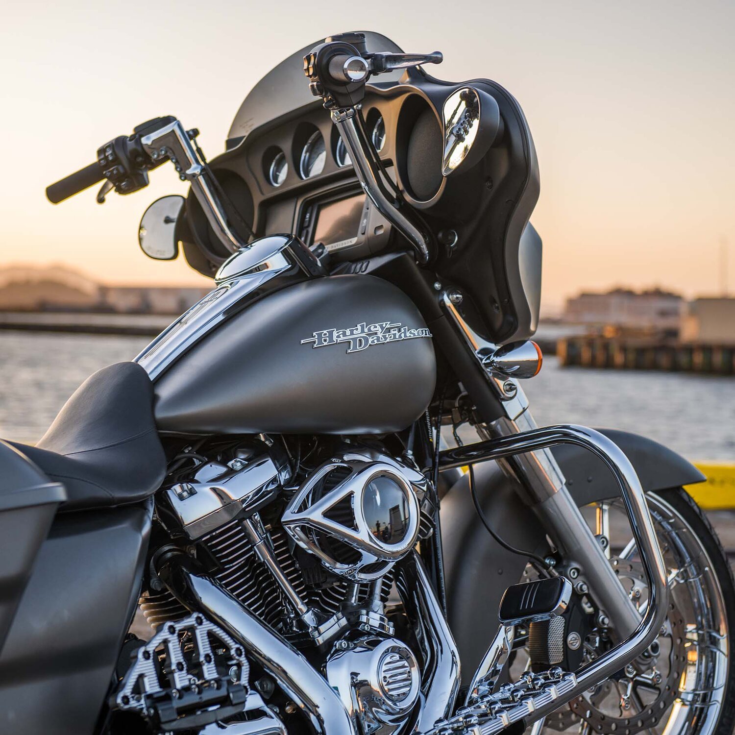 Arlen Ness, Clear Tear Air Cleaner, Chrome