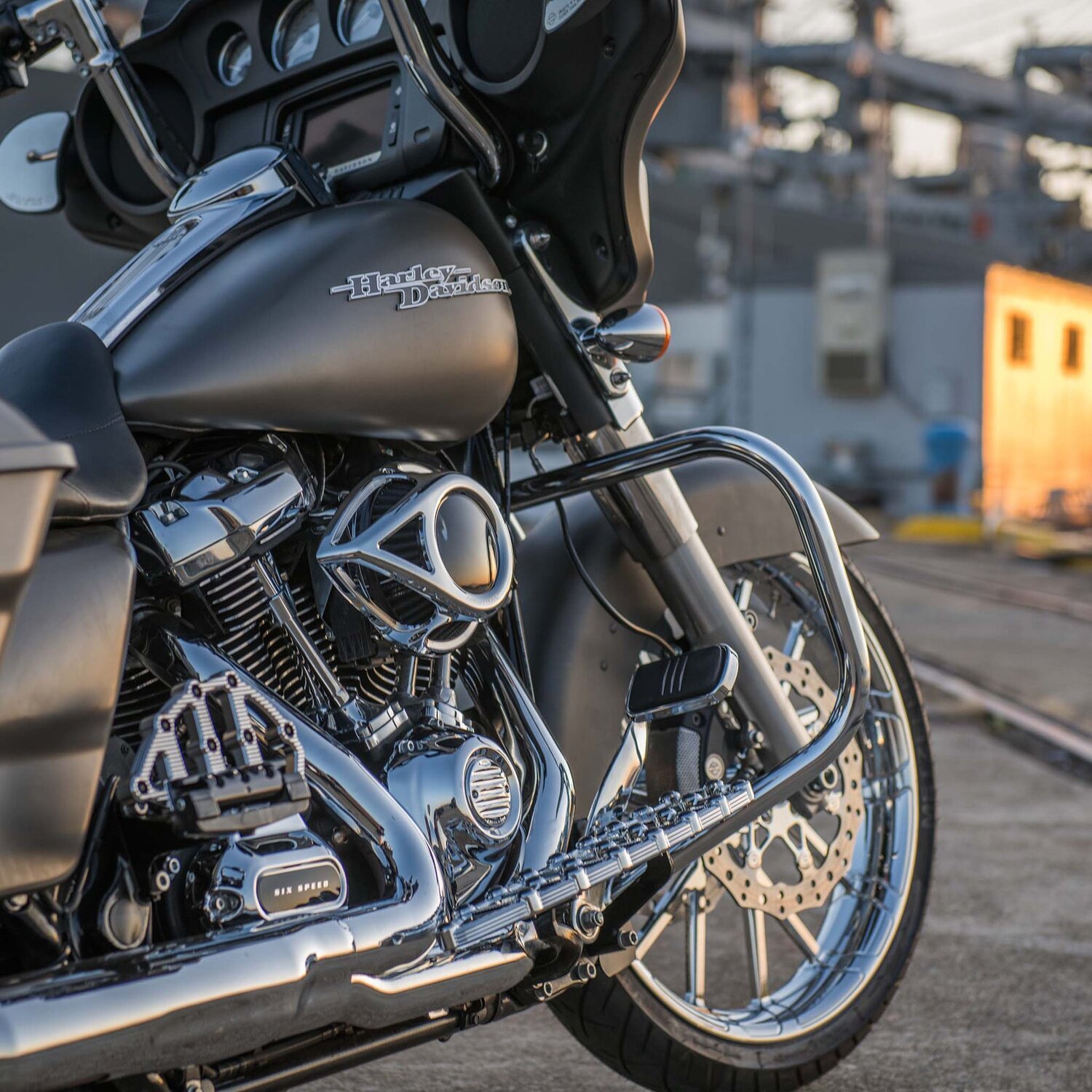 Arlen Ness, Clear Tear Air Cleaner, Chrome