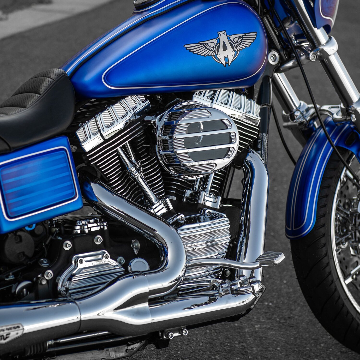 Arlen Ness, Sidekick Air Cleaner, Chrome