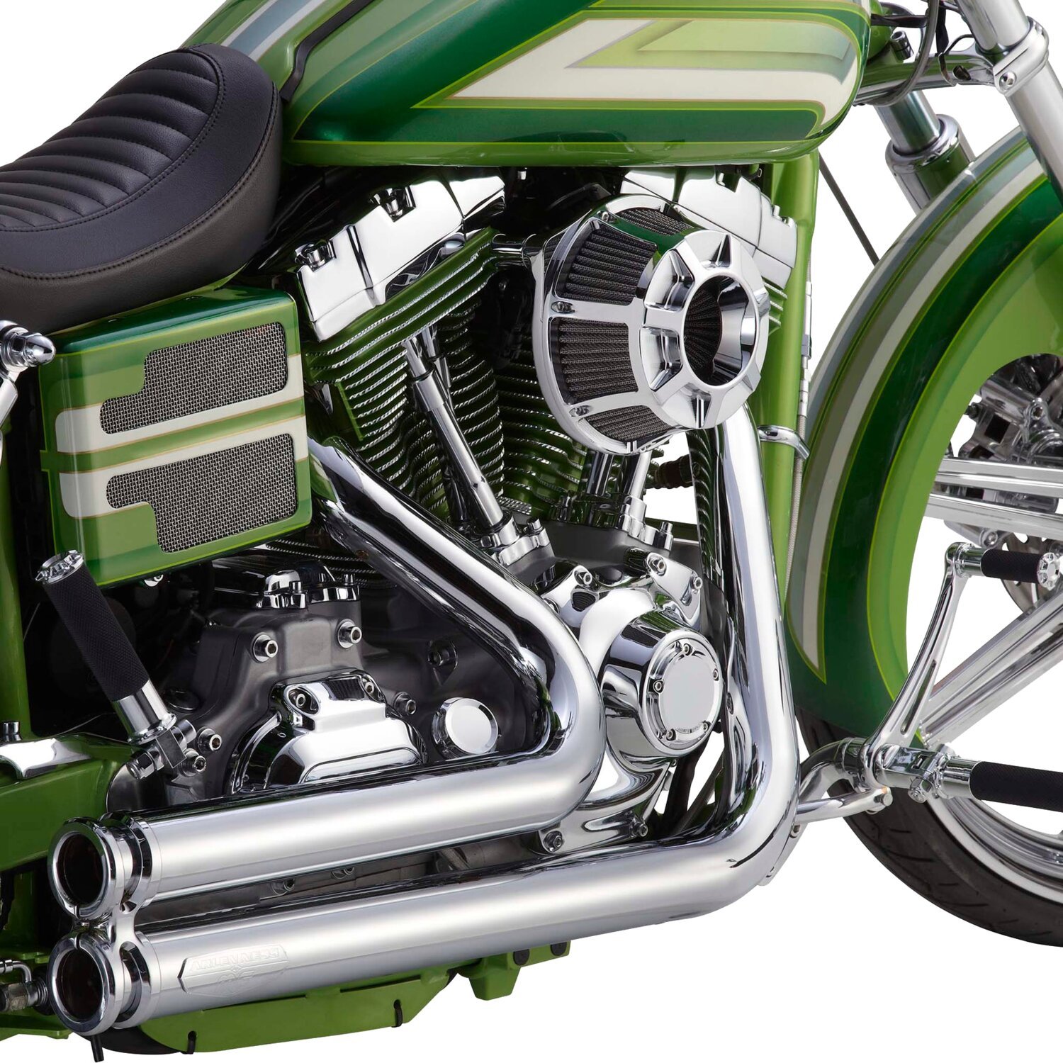 Arlen Ness, Beveled Inverted Air Cleaner, Chrome