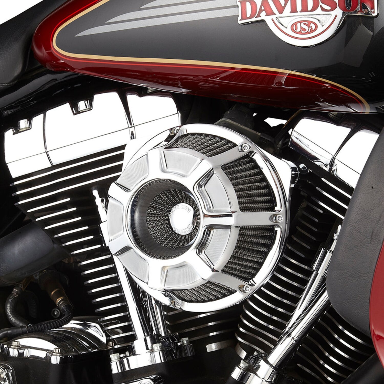 Arlen Ness, Beveled Inverted Air Cleaner, Chrome