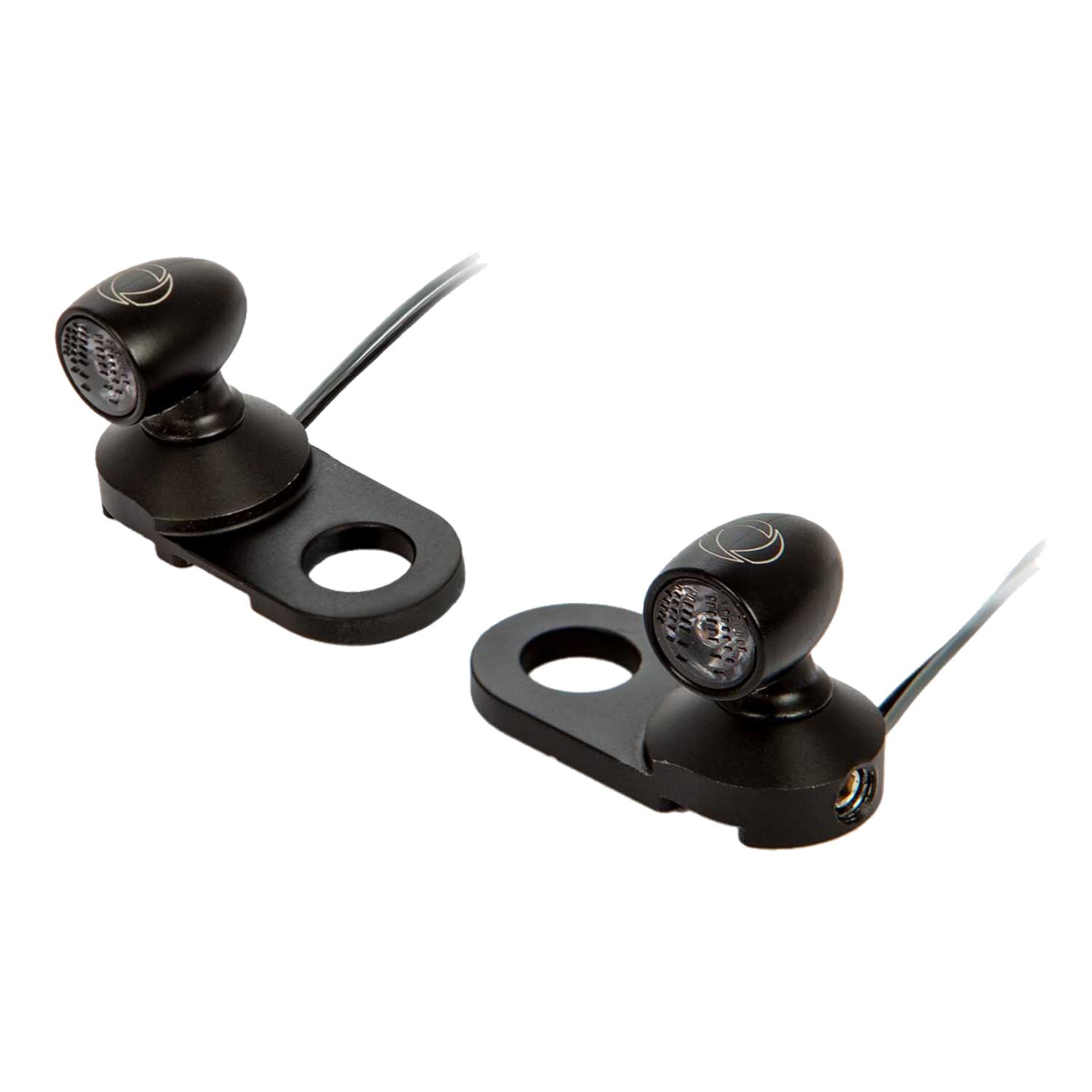 Rick's Motorcycles, Indicator bracket front for Atto, Black