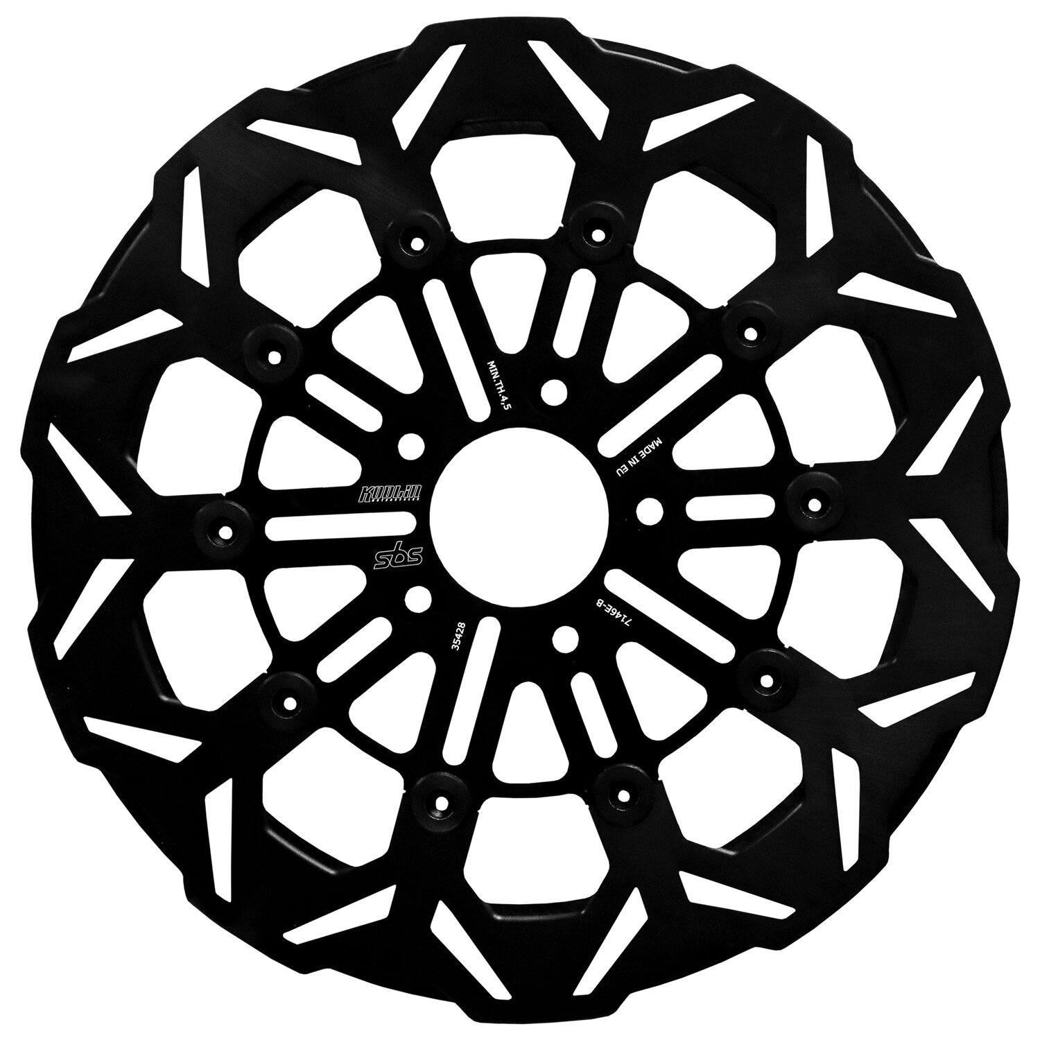 Kodlin by SBS, 'V-Design' brake rotor front L/R