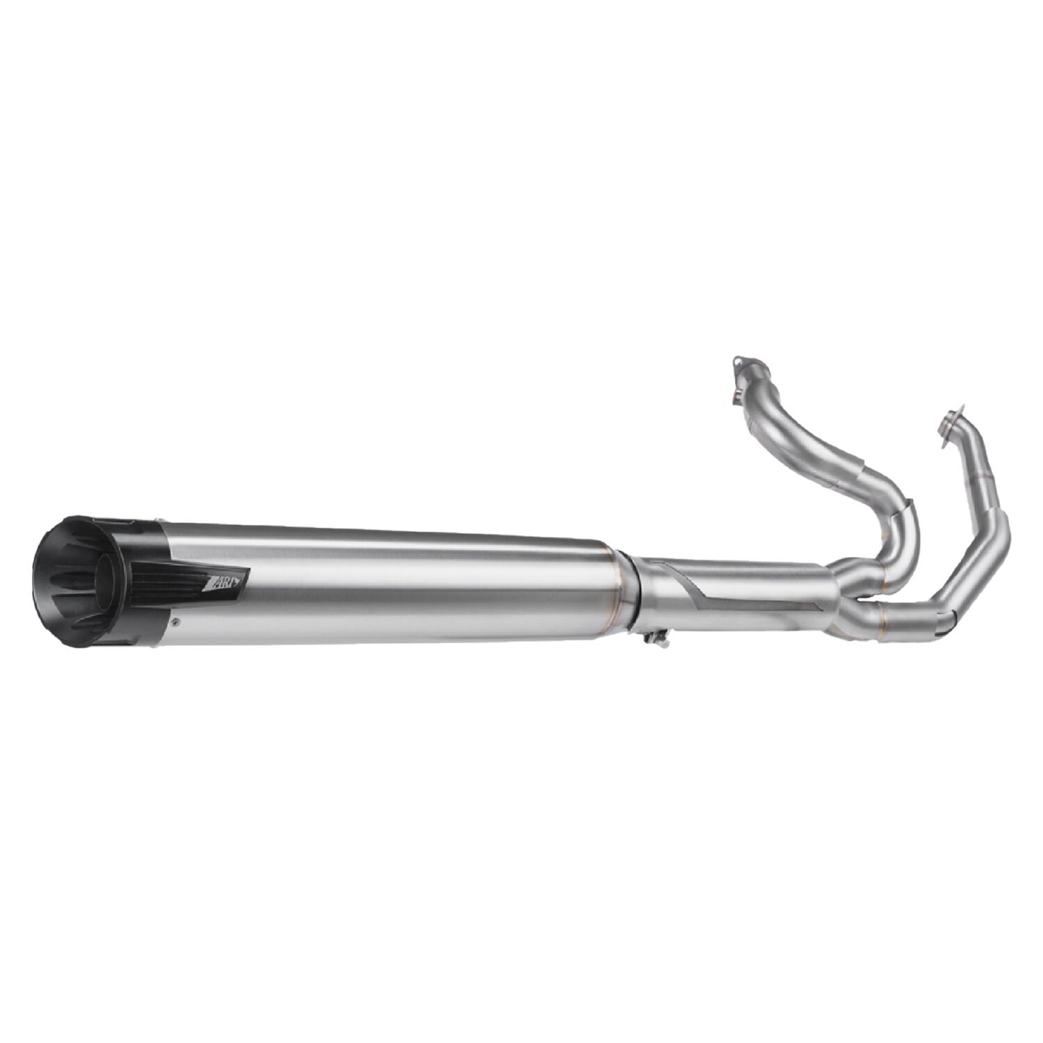 Zard, Touring Euro 5+ 2-1 exhaust system. Satin stainless