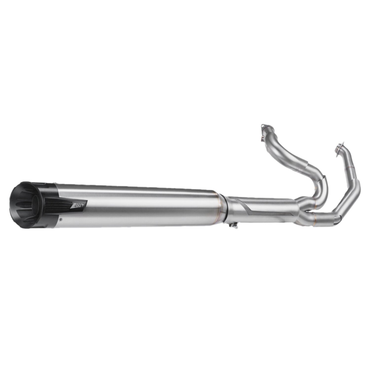 Zard, Touring Euro 5+ 2-1 exhaust system. Satin stainless