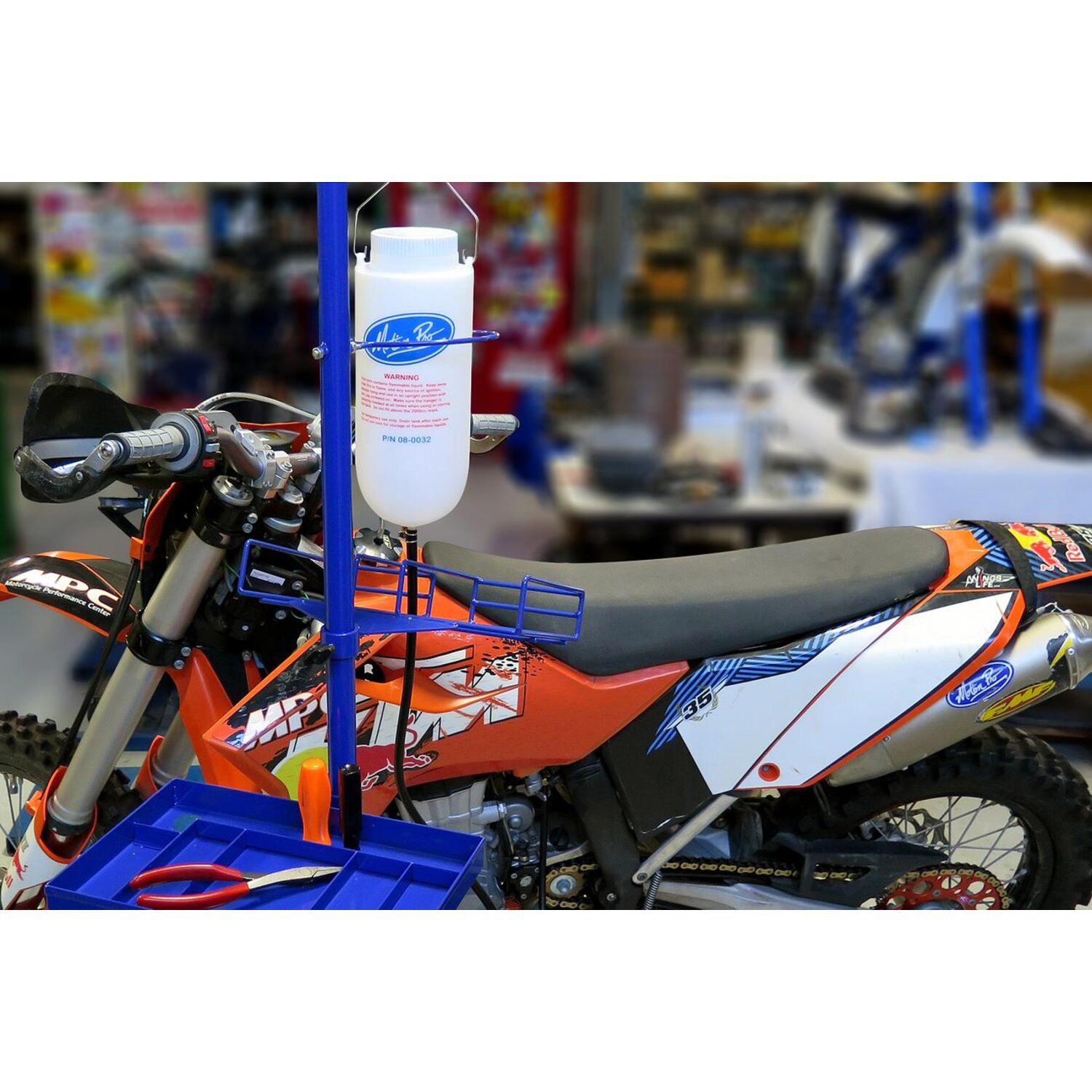 Motion Pro, auxiliary fuel tank