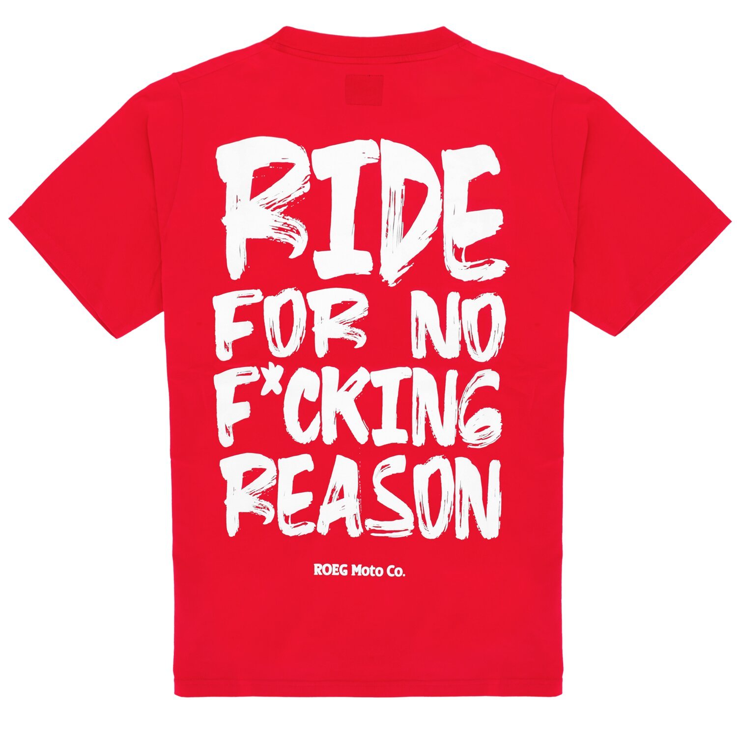 Roeg Kane Plain marškinėliai, Raudoni, 2XL